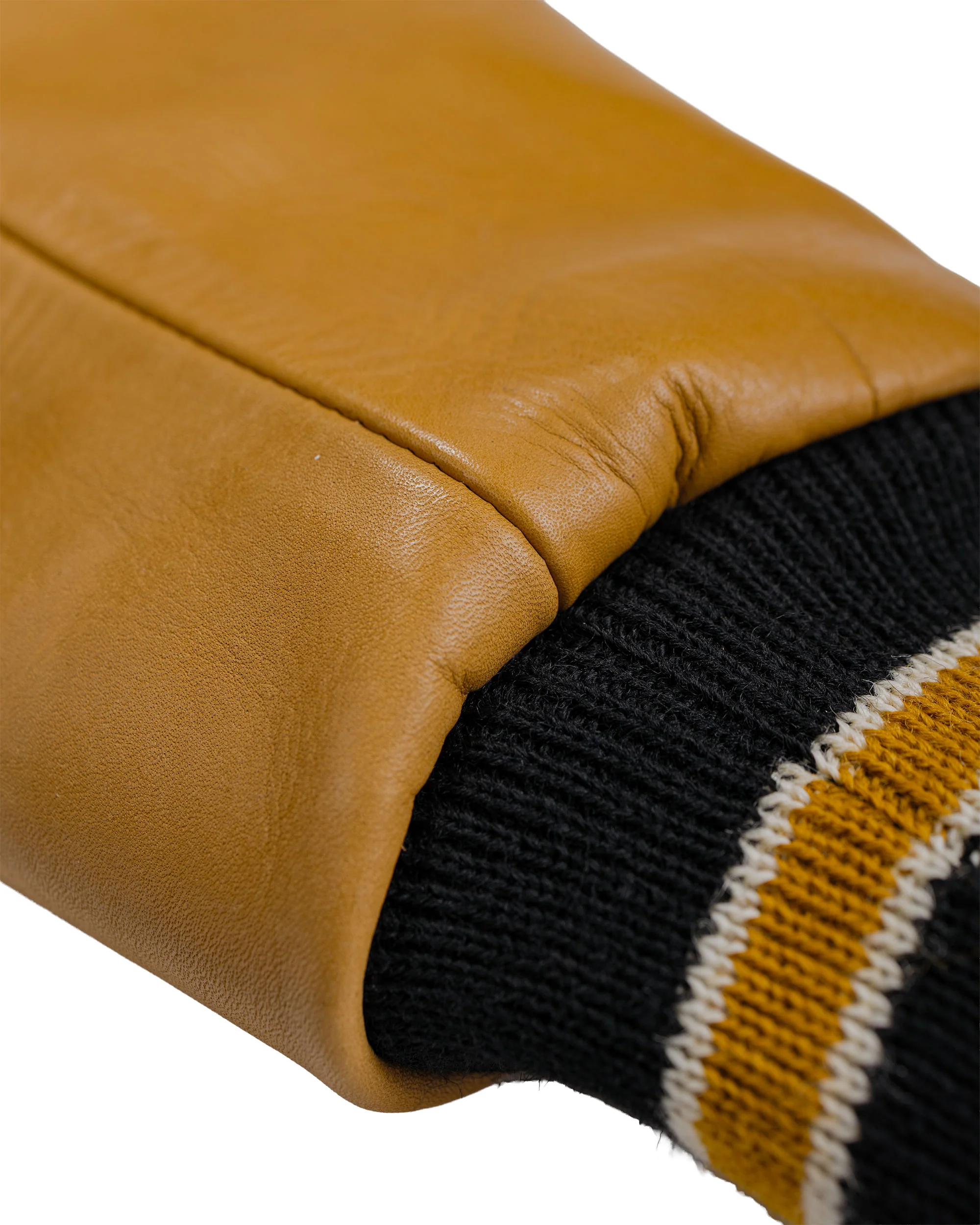 The Real McCoy's MJ25116 Wool Varsity Jacket Black - Image 6