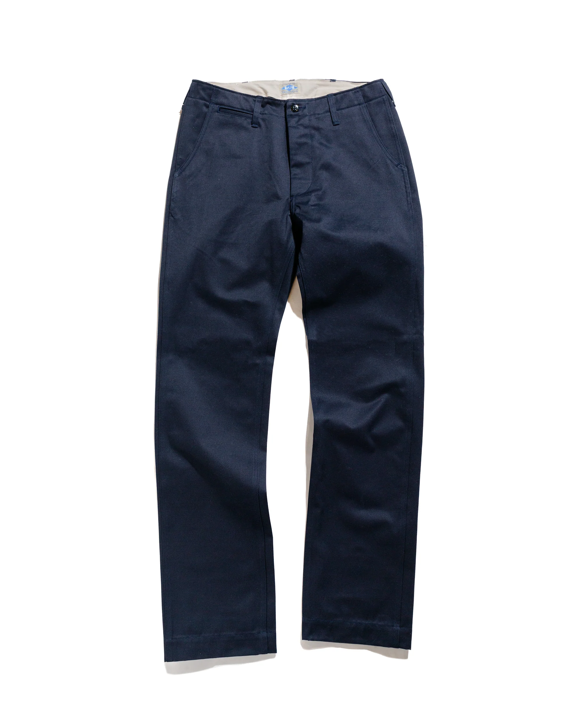 The Real McCoy's MP19010 Blue Seal Chino Trousers Navy