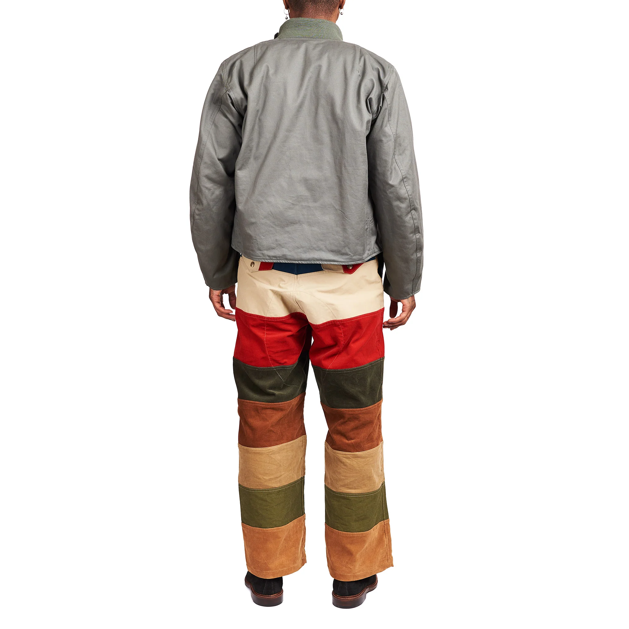 The Real McCoy's MP21011 Multicolour Corduroy Hunting Trousers Tricolour - Image 3