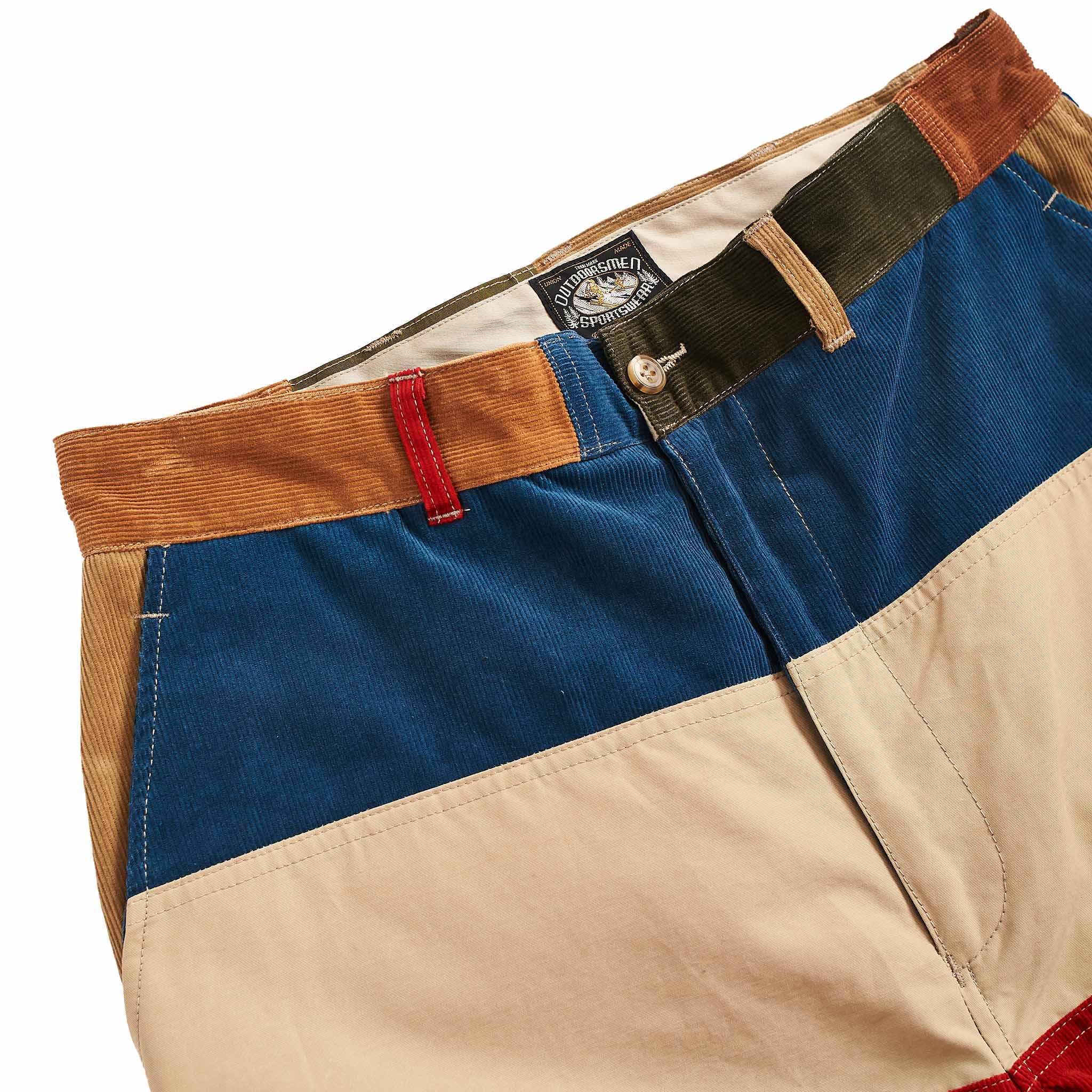 The Real McCoy's MP21011 Multicolour Corduroy Hunting Trousers Tricolour - Image 5