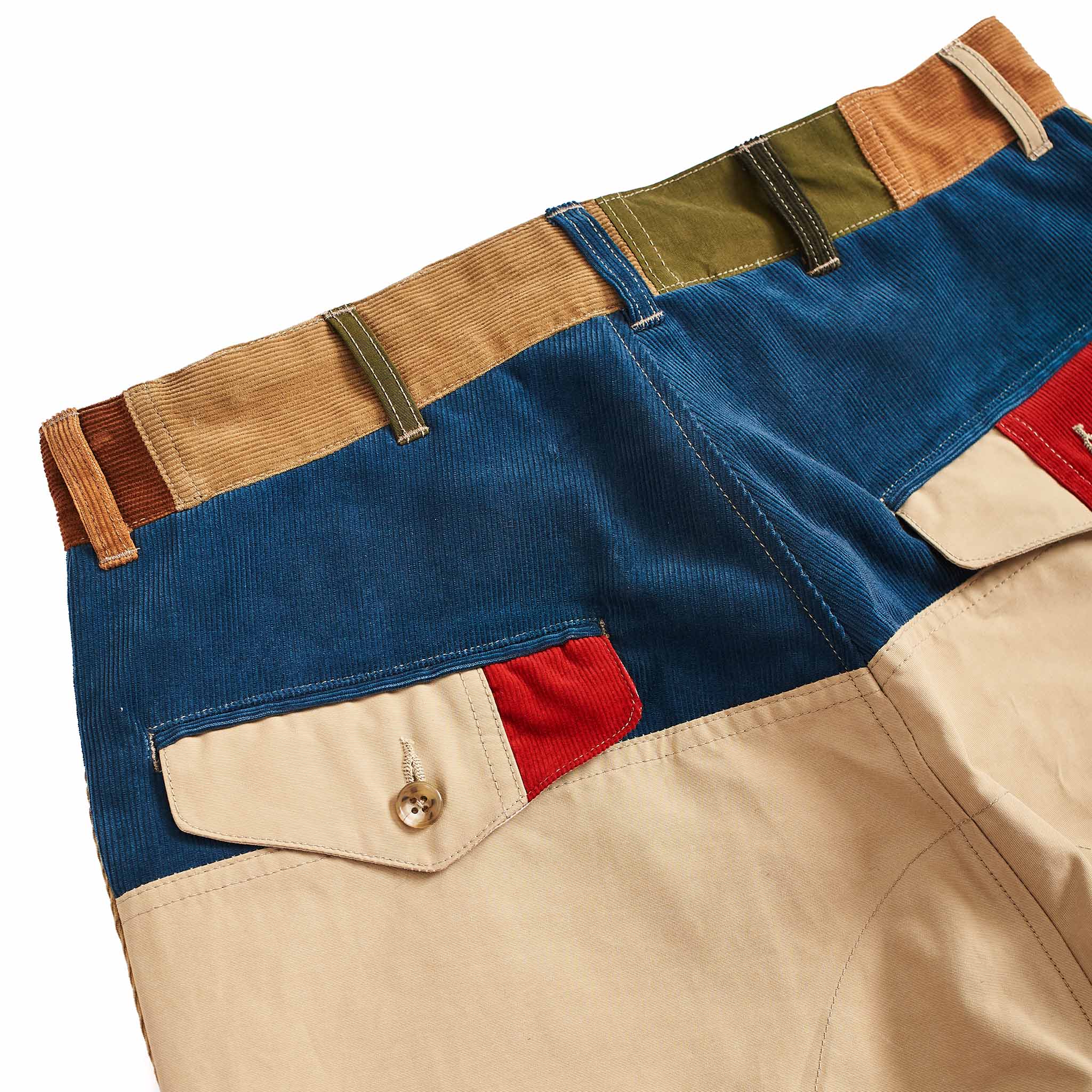 The Real McCoy's MP21011 Multicolour Corduroy Hunting Trousers Tricolour - Image 7