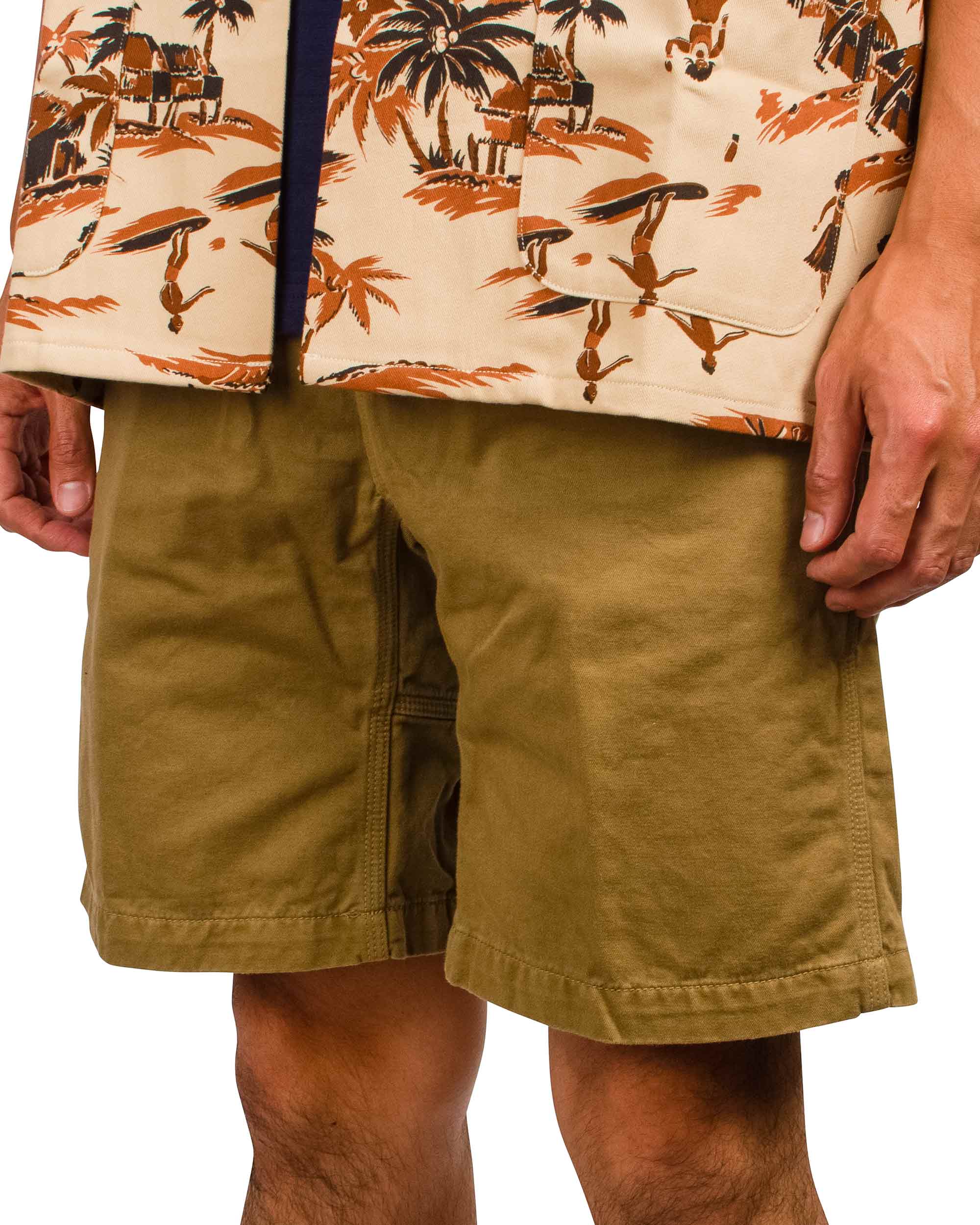 The Real McCoy's MP21017 Climbers' Shorts (Over-Dyed) Khaki - Image 4
