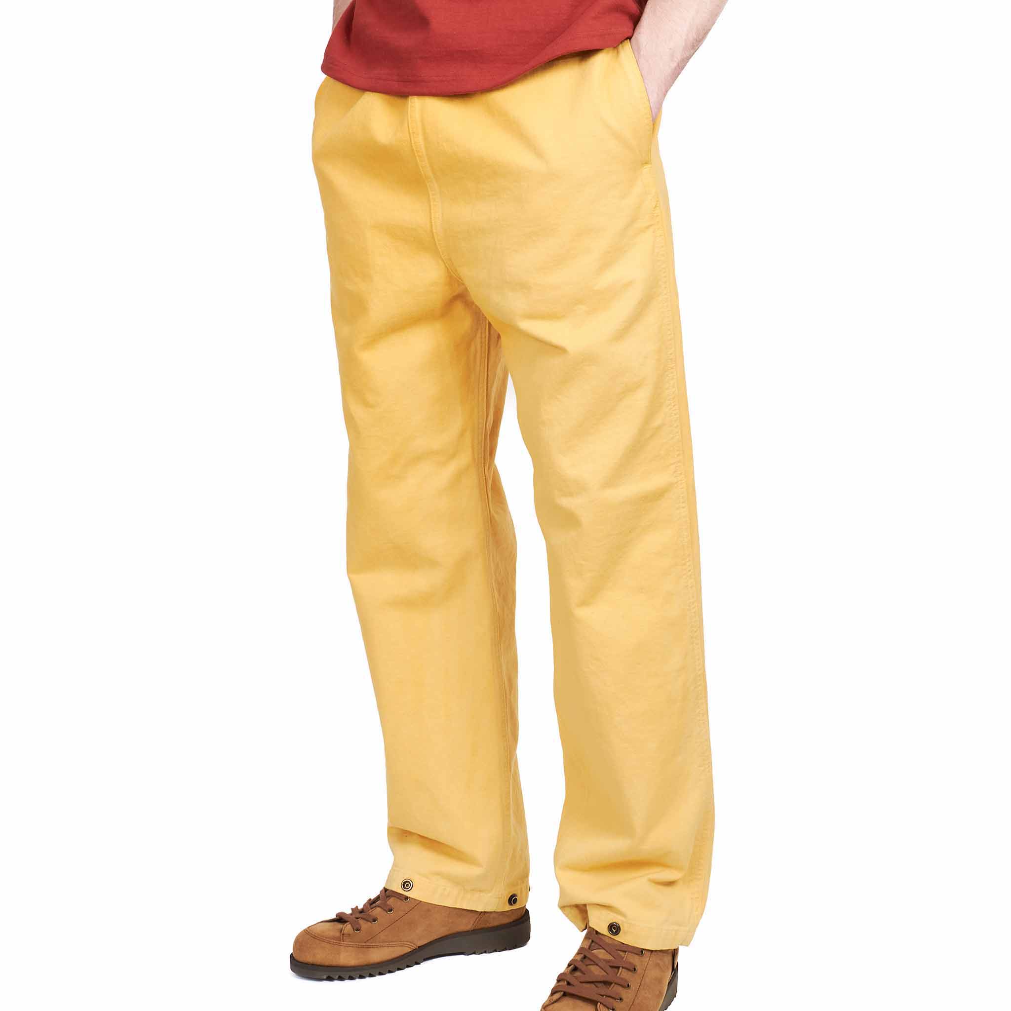 The Real McCoy's MP21019 USN Salvage Trousers (Over-Dyed) Yellow - Image 4