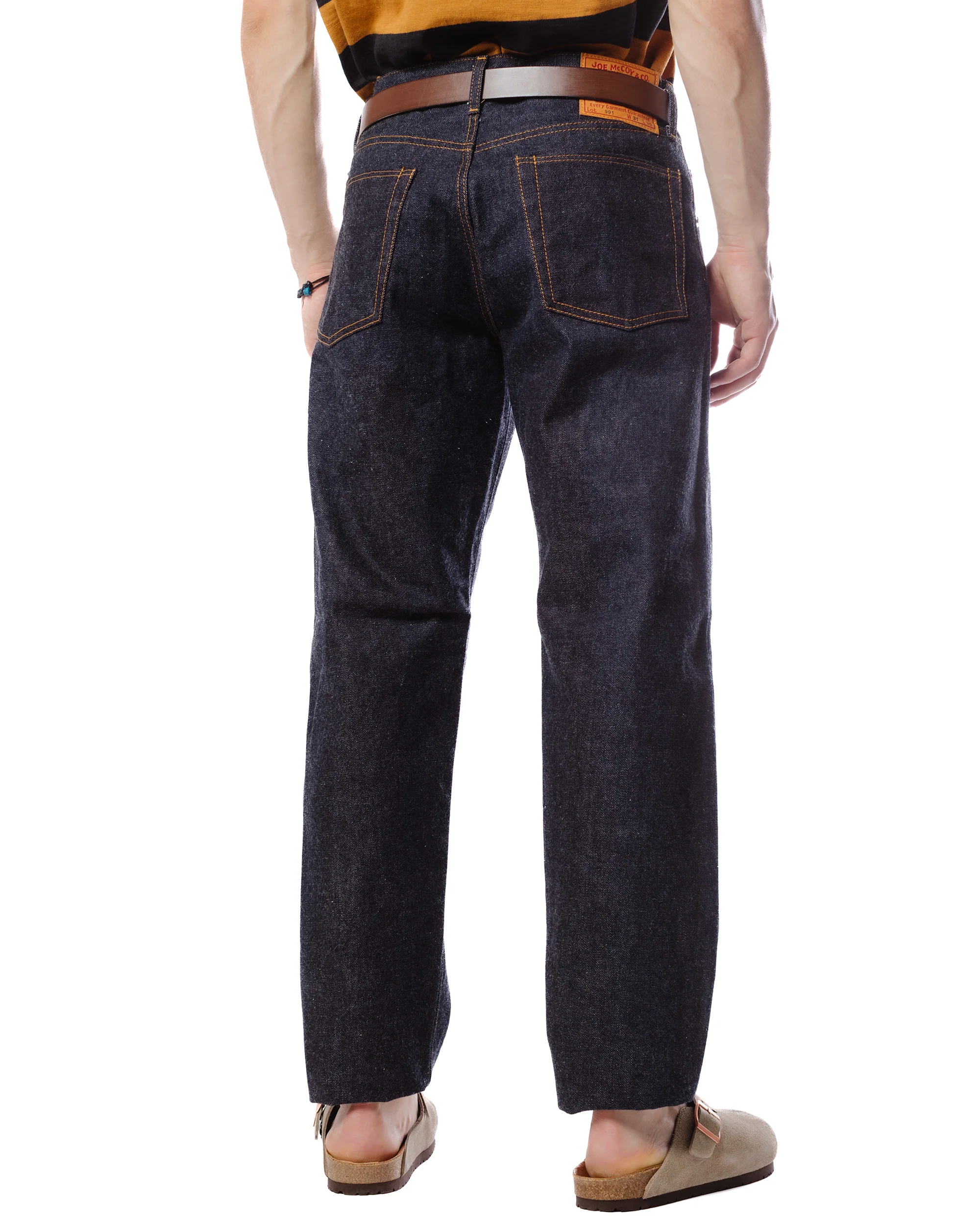The Real McCoy's MP21104 Joe McCoy Lot.991 Indigo Denim - Image 4