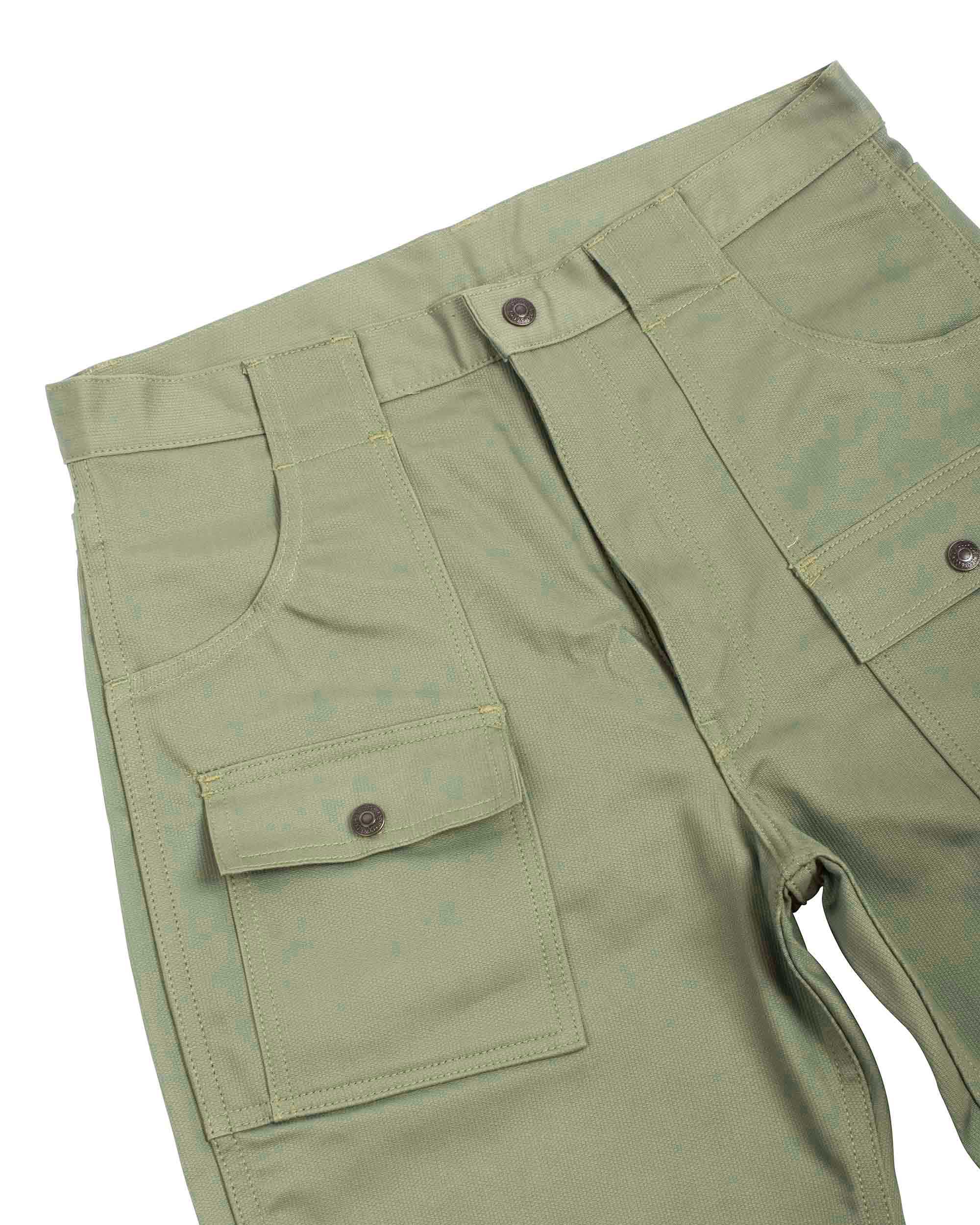 The Real McCoy's MP22013 Outdoor Utility Shorts / Pique Sage - Image 5