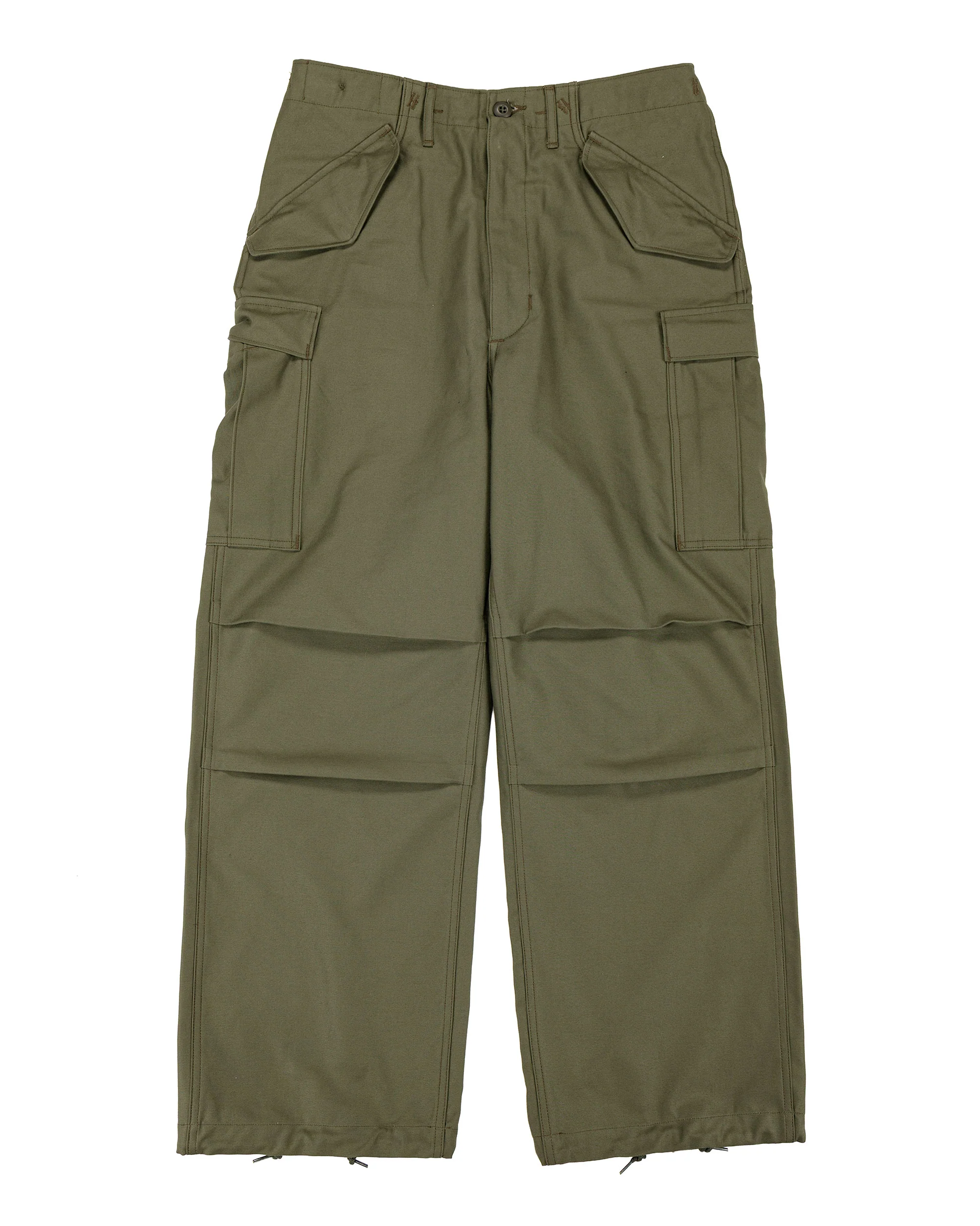 The Real McCoy's MP22101 Trousers, Men's, Field, M-65 Olive