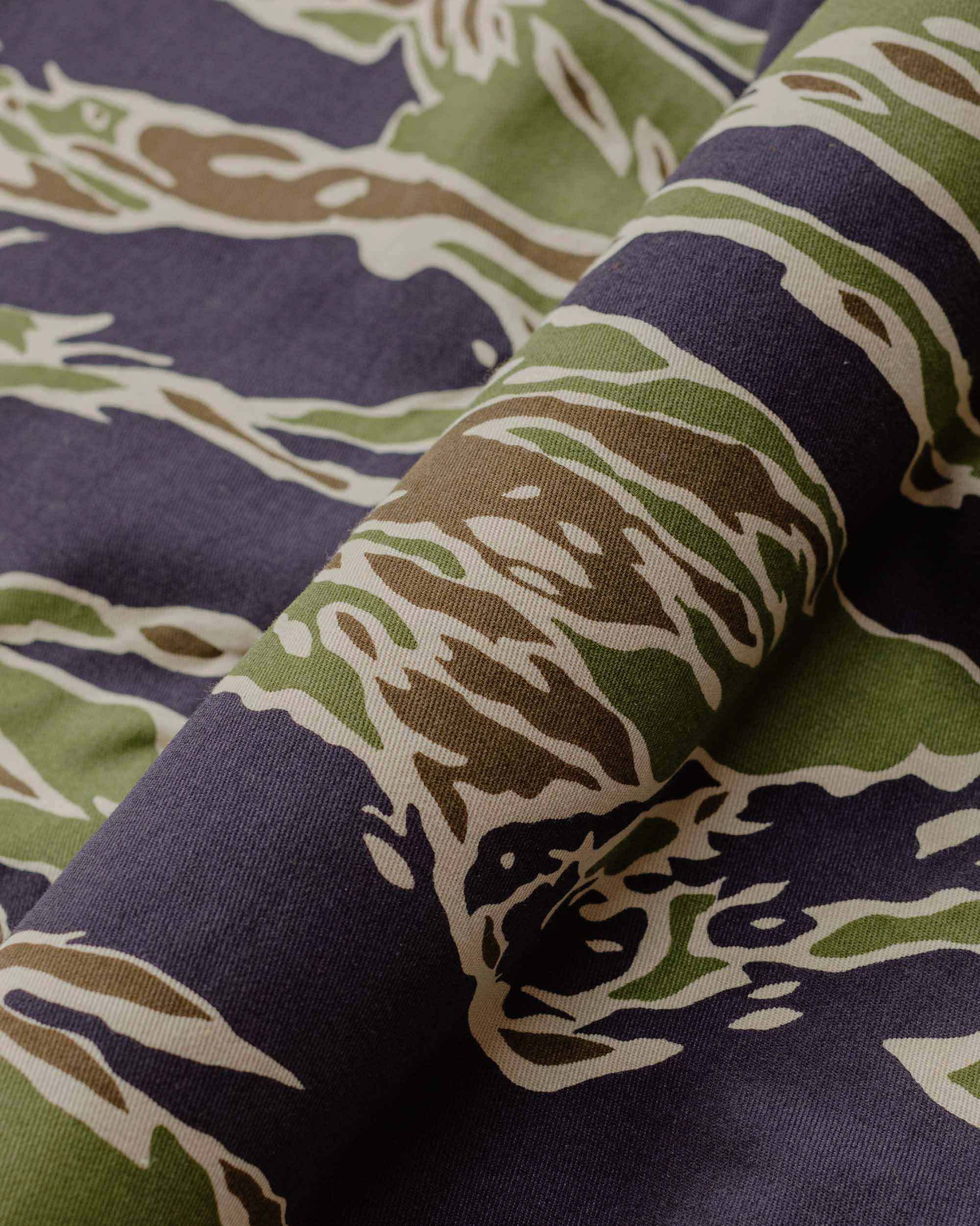 The Real McCoy's MP23004 Tiger Camouflage Trousers / Late War Green - Image 5