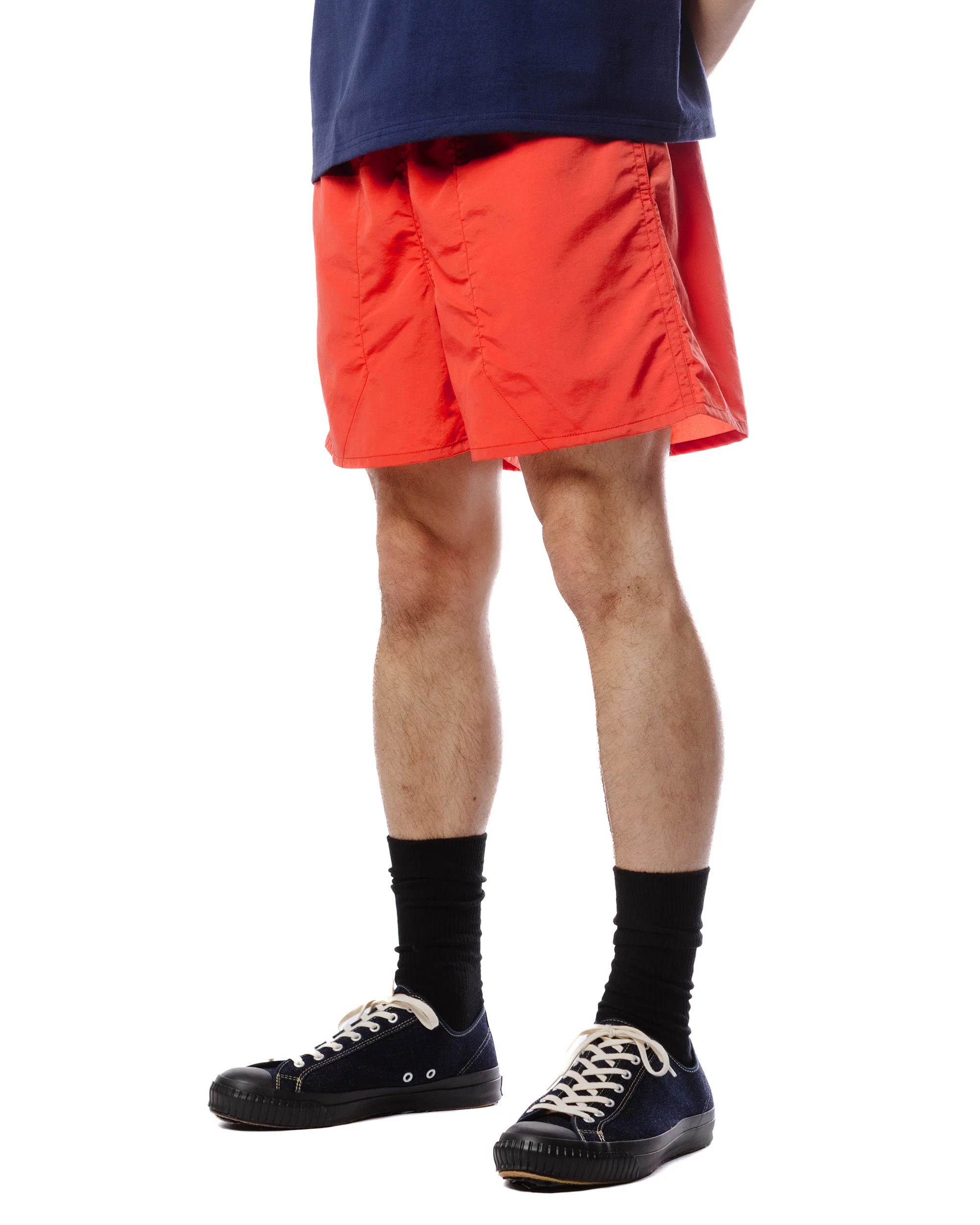 The Real McCoy's MP23019 Nylon-Mesh Hiking Shorts Salmon - Image 3