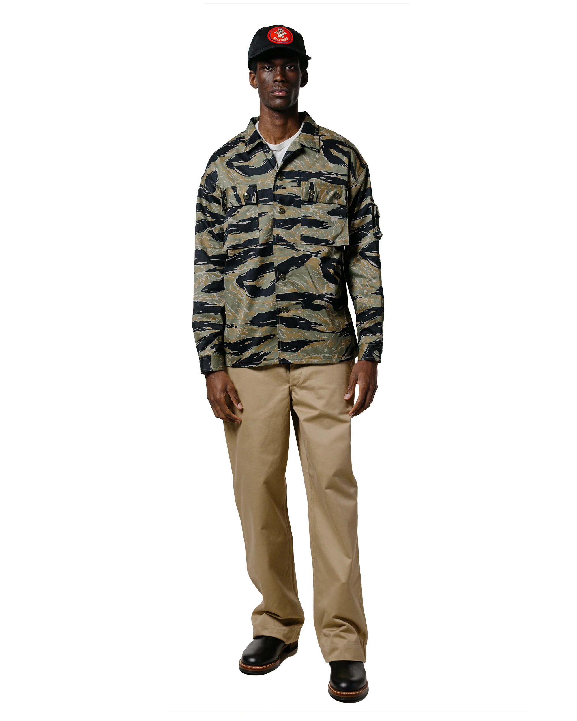 The Real McCoy's MP23102 Trousers, Cotton, Khaki, 1941 Khaki - Image 4