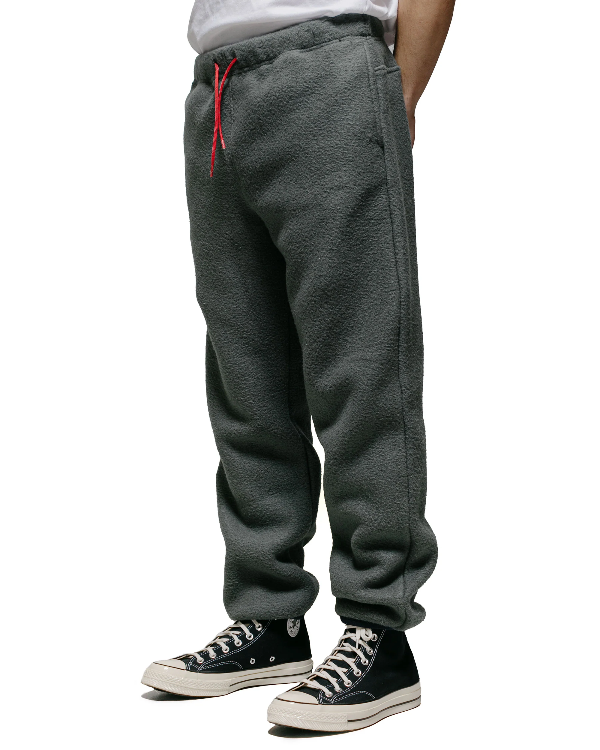 The Real McCoy's MP23105 Fleece Utility Pants Grey - Image 2