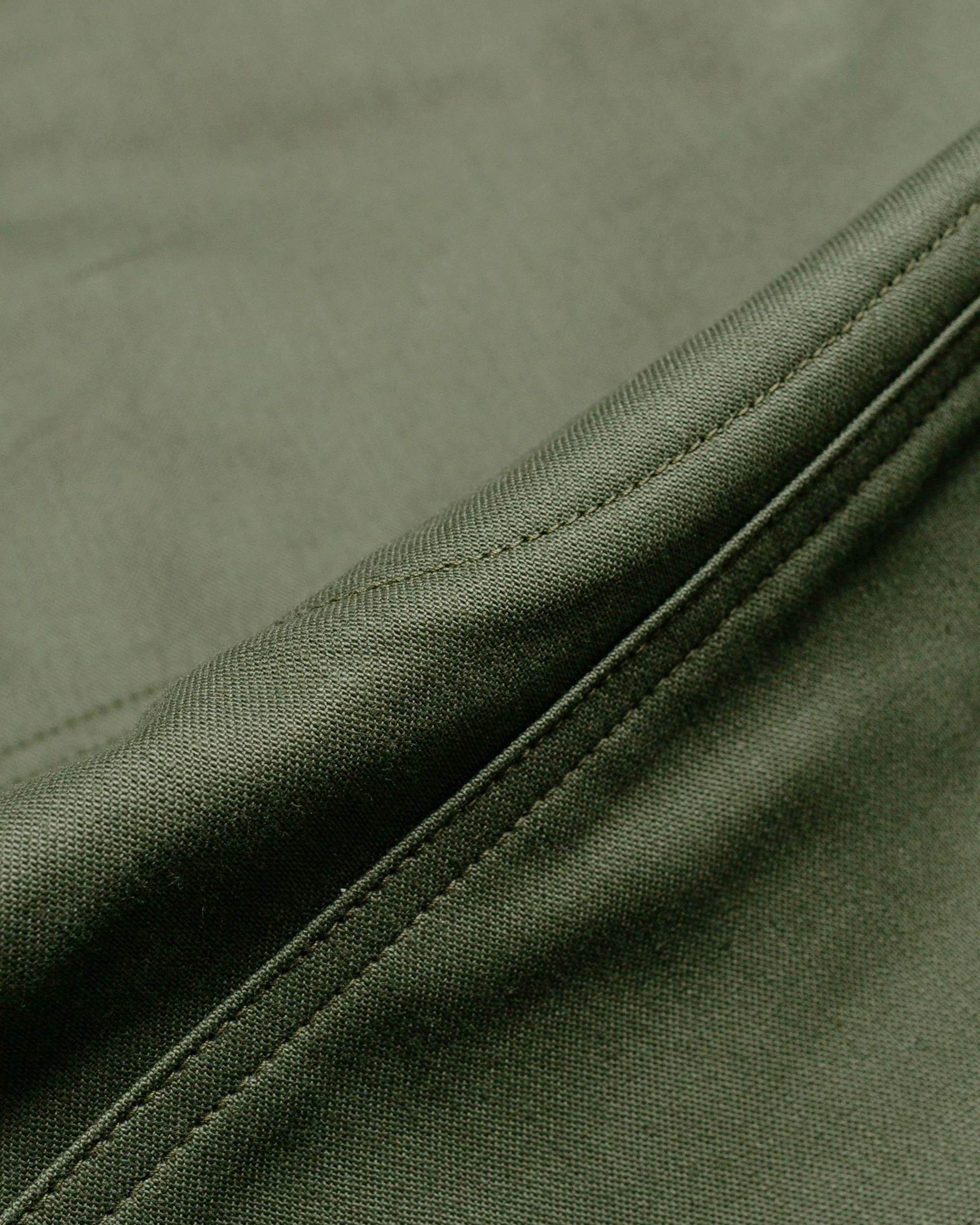 The Real McCoy's MP24004 Utility Shorts / Cotton Sateen Olive - Image 5