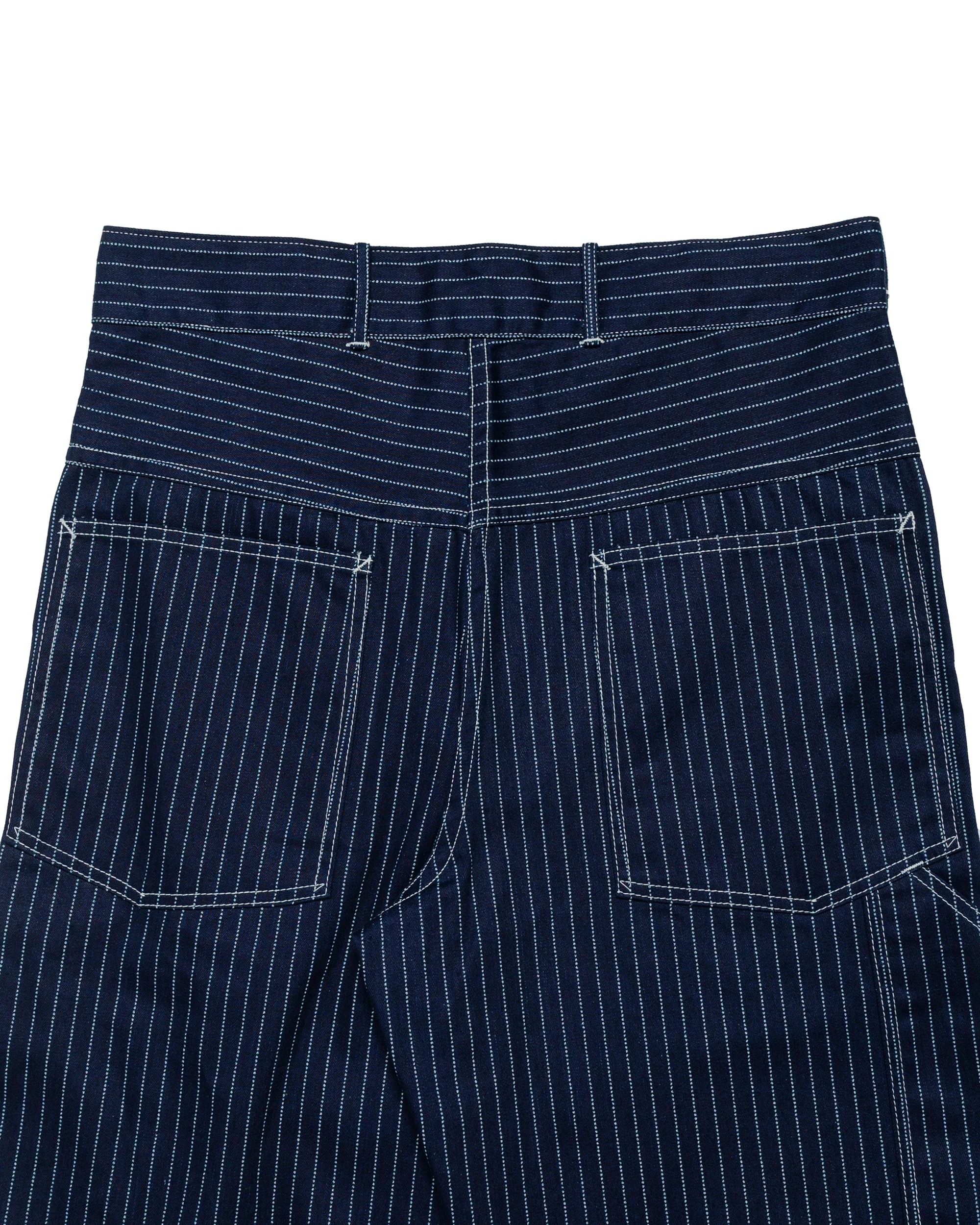 The Real McCoy's MP24007 Wabash Work Trousers Indigo - Image 5