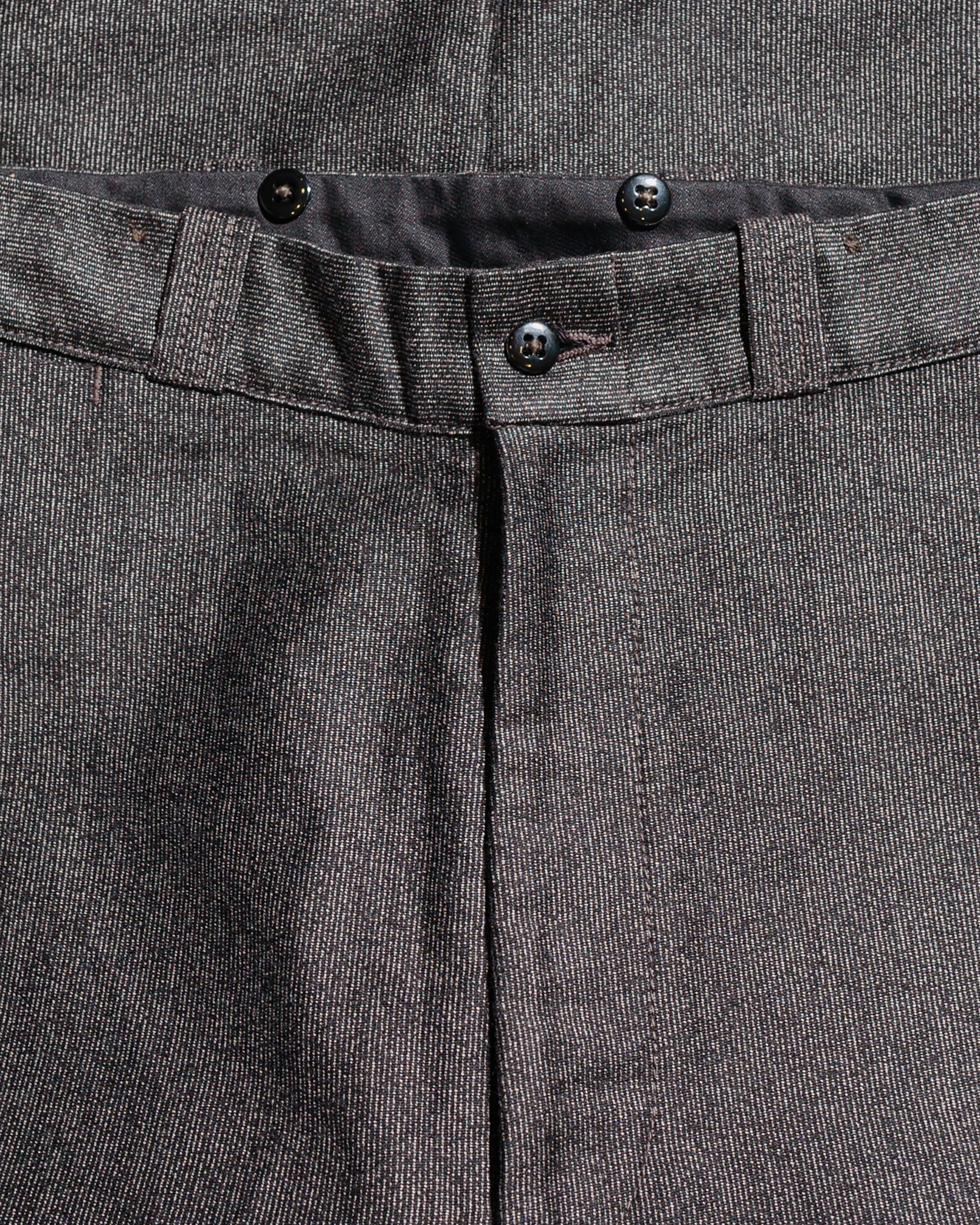 The Real McCoy's MP24101 Double Diamond Trousers / Printed Moleskin Salt & Pepper - Image 5