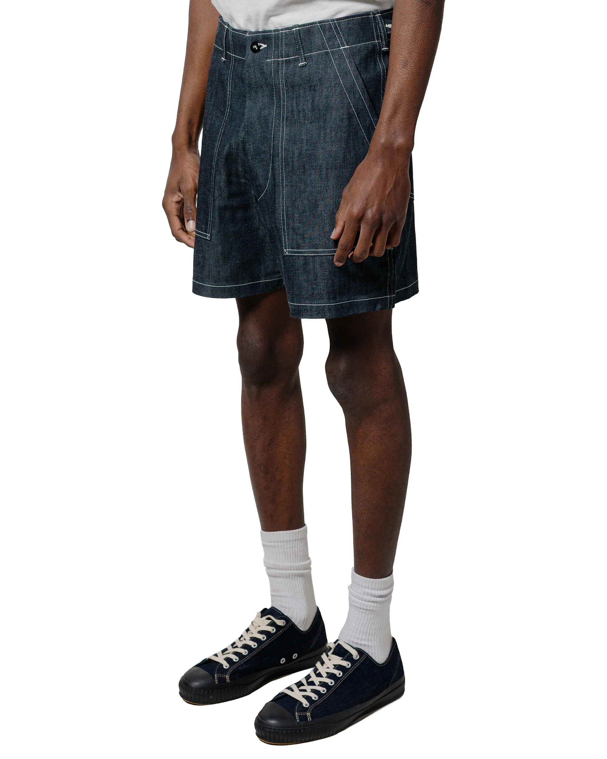 The Real McCoy's MP25013 Utility Shorts / Denim Indigo - Image 2