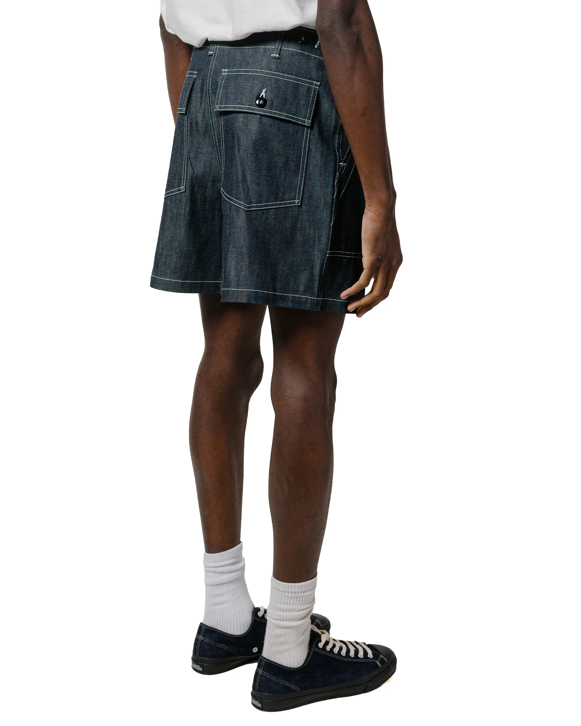 The Real McCoy's MP25013 Utility Shorts / Denim Indigo - Image 3