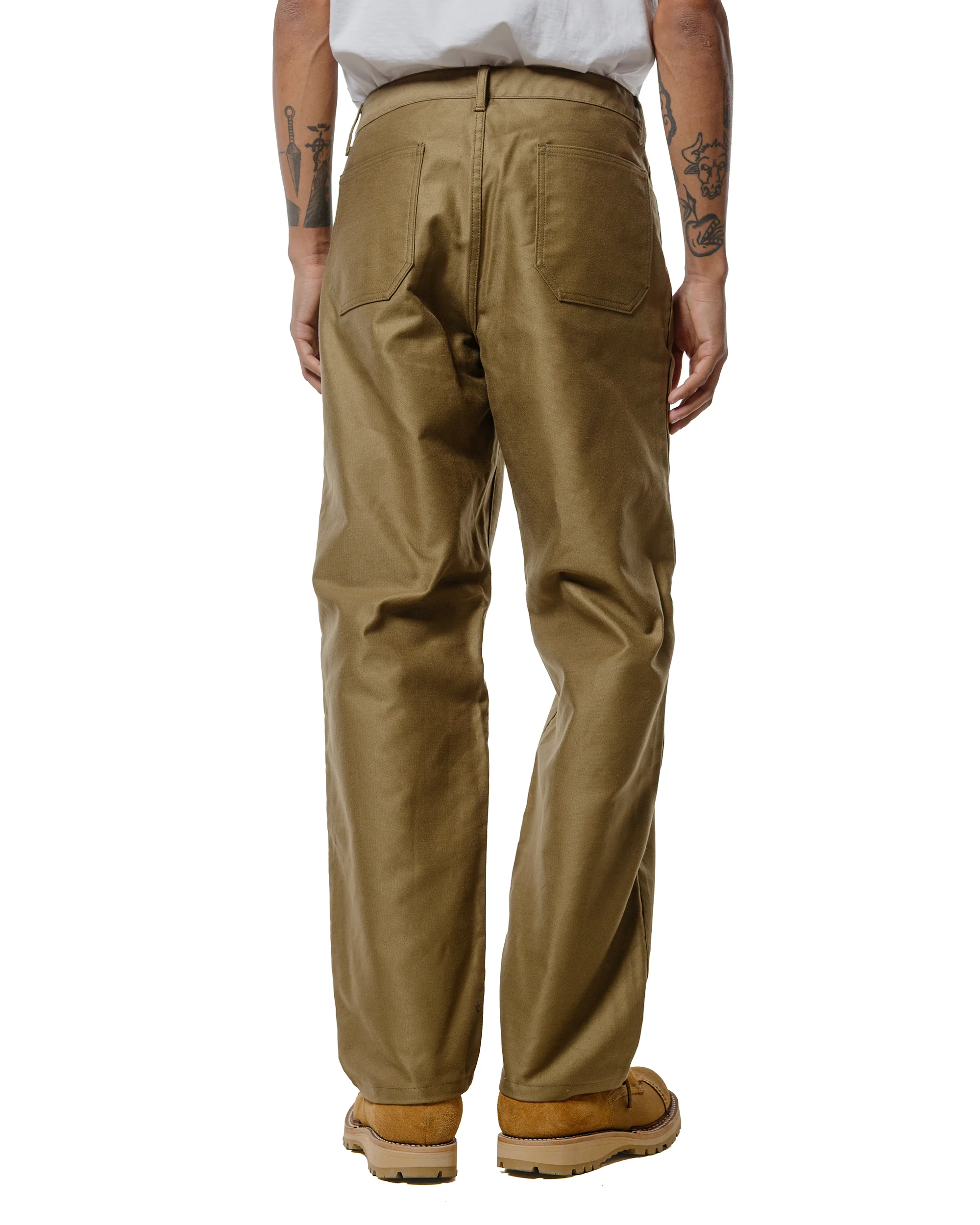 The Real McCoy's MP25103 U.S.N. N-1 Trousers Modify Khaki - Image 3