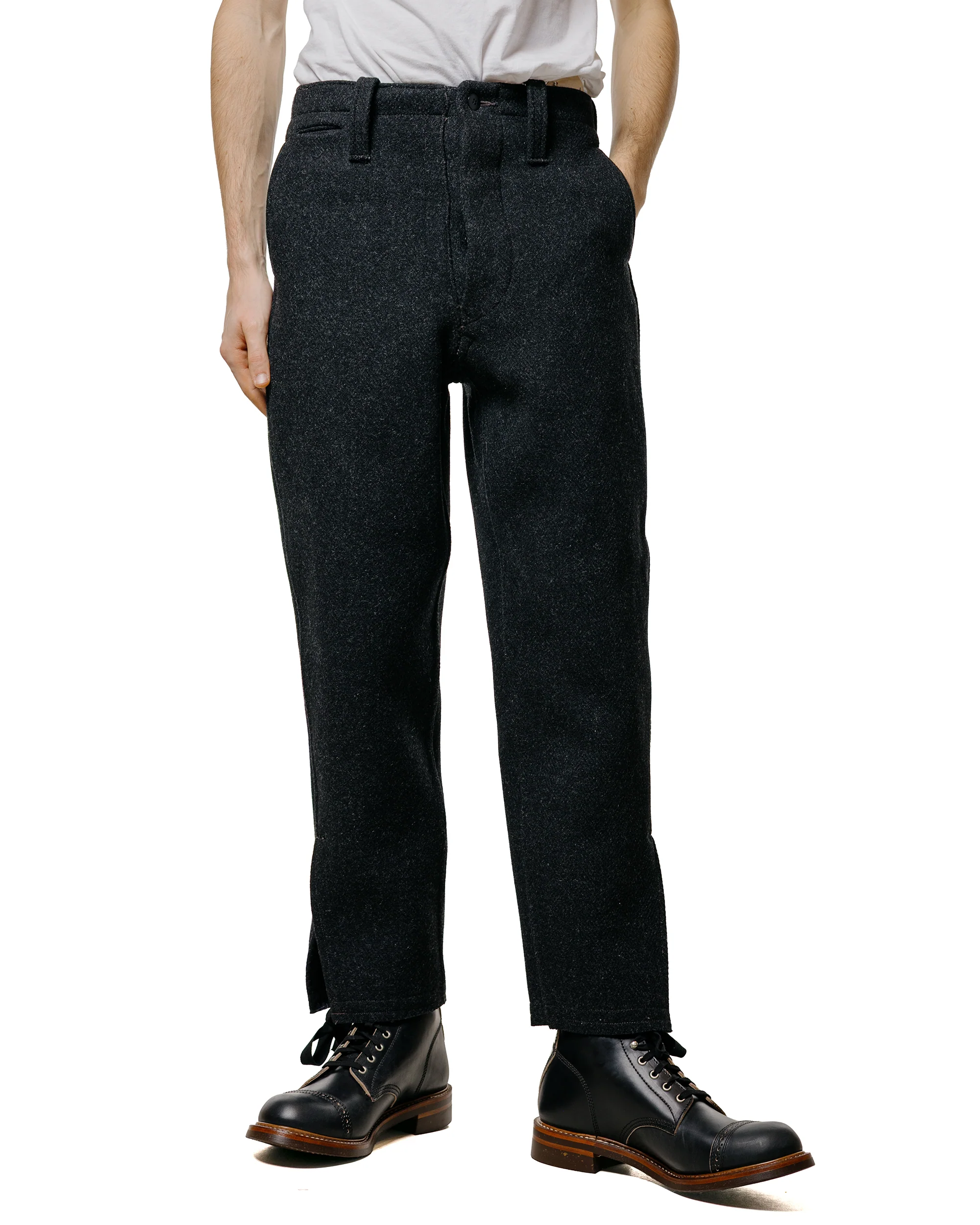 The Real McCoy's MP25104 U.S. Navy Submarine Trousers Charcoal - Image 2