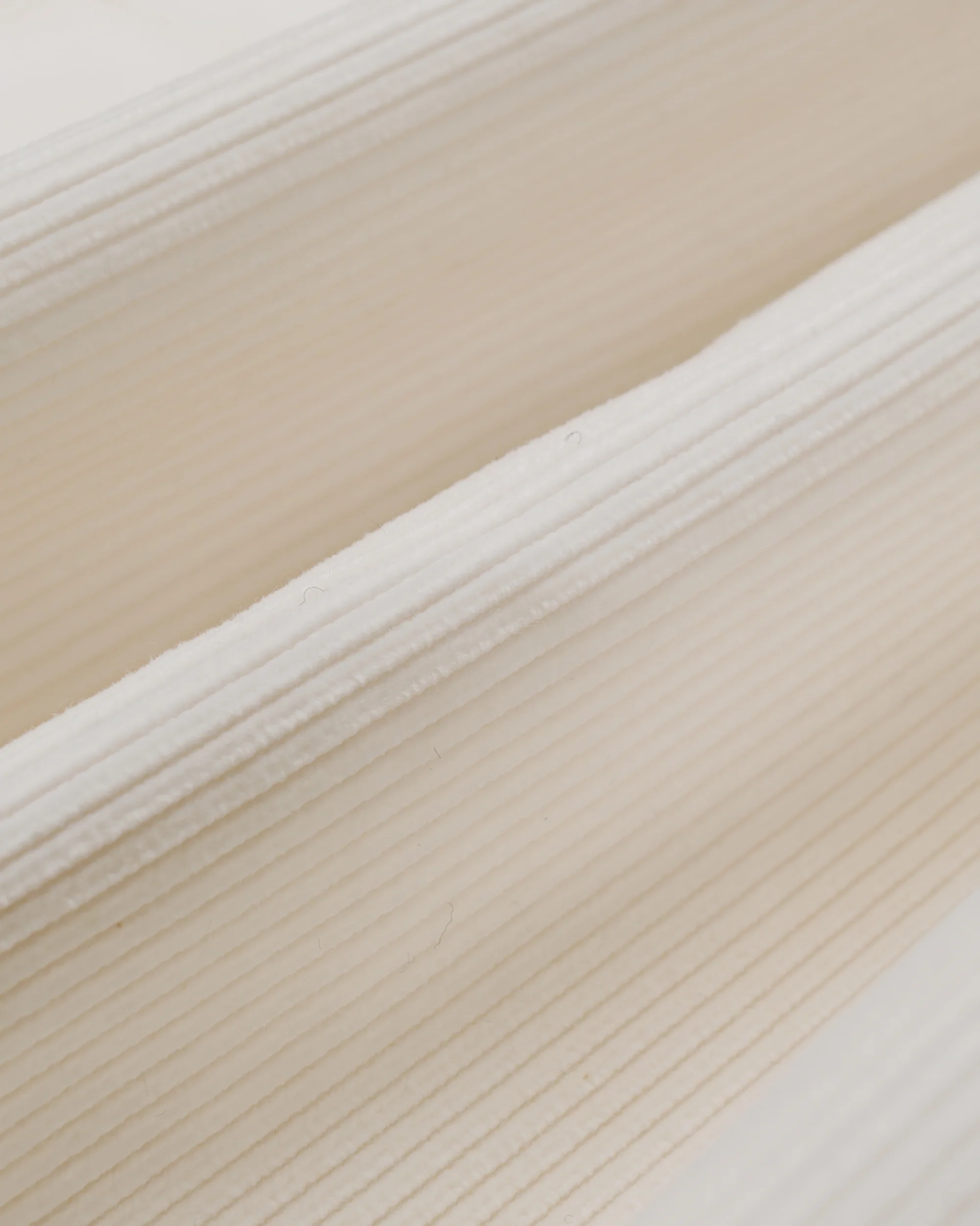 The Real McCoy's MP25105 Double-Pleat Corduroy Trousers White - Image 6