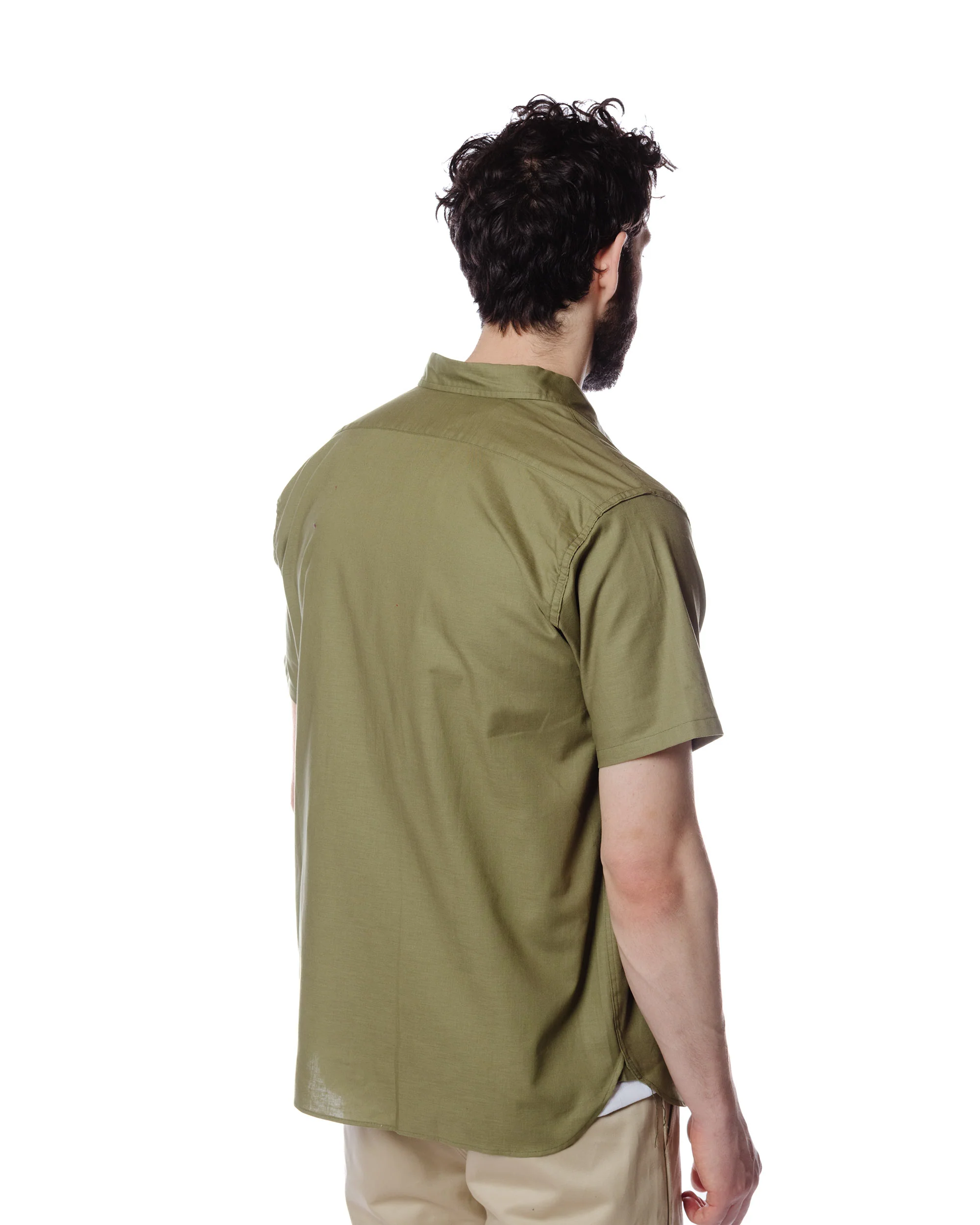The Real McCoy's MS19017 N-3 Utility Shirt S/S Olive - Image 4