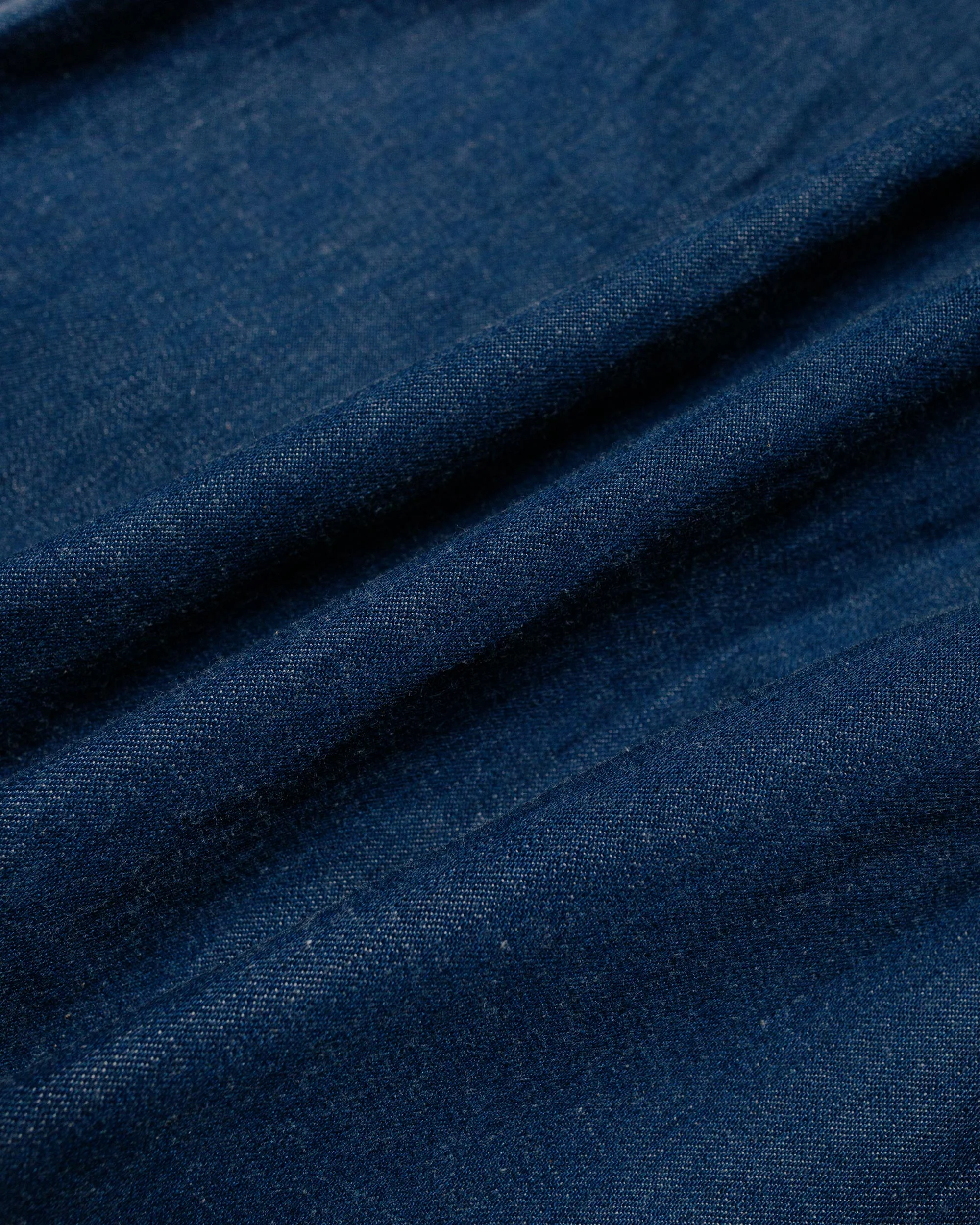 The Real McCoy's MS22103 8HU Denim Serviceman Shirt Indigo - Image 5
