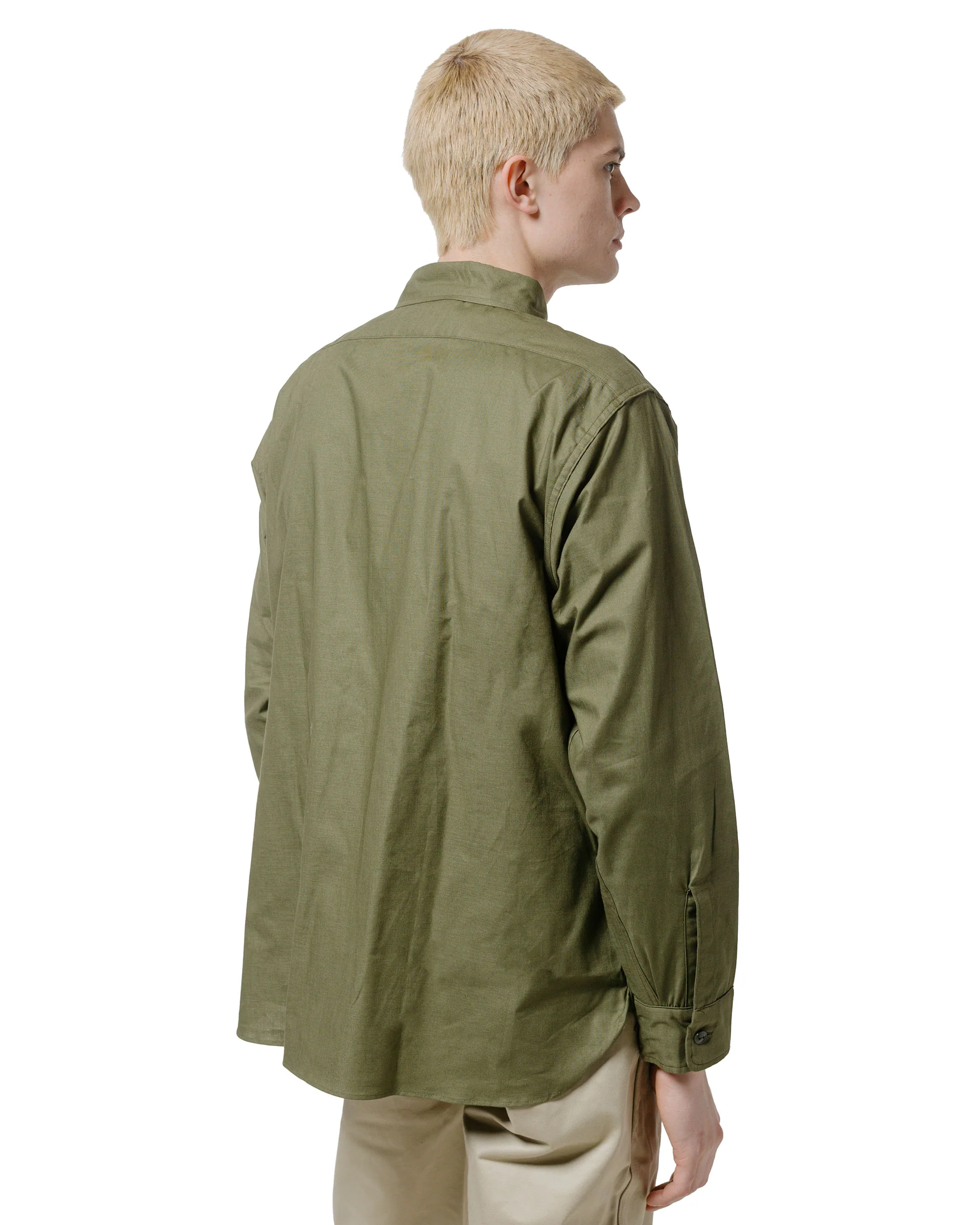 The Real McCoy's MS24101 N-3 Shirt L/S (Modify) Olive - Image 3