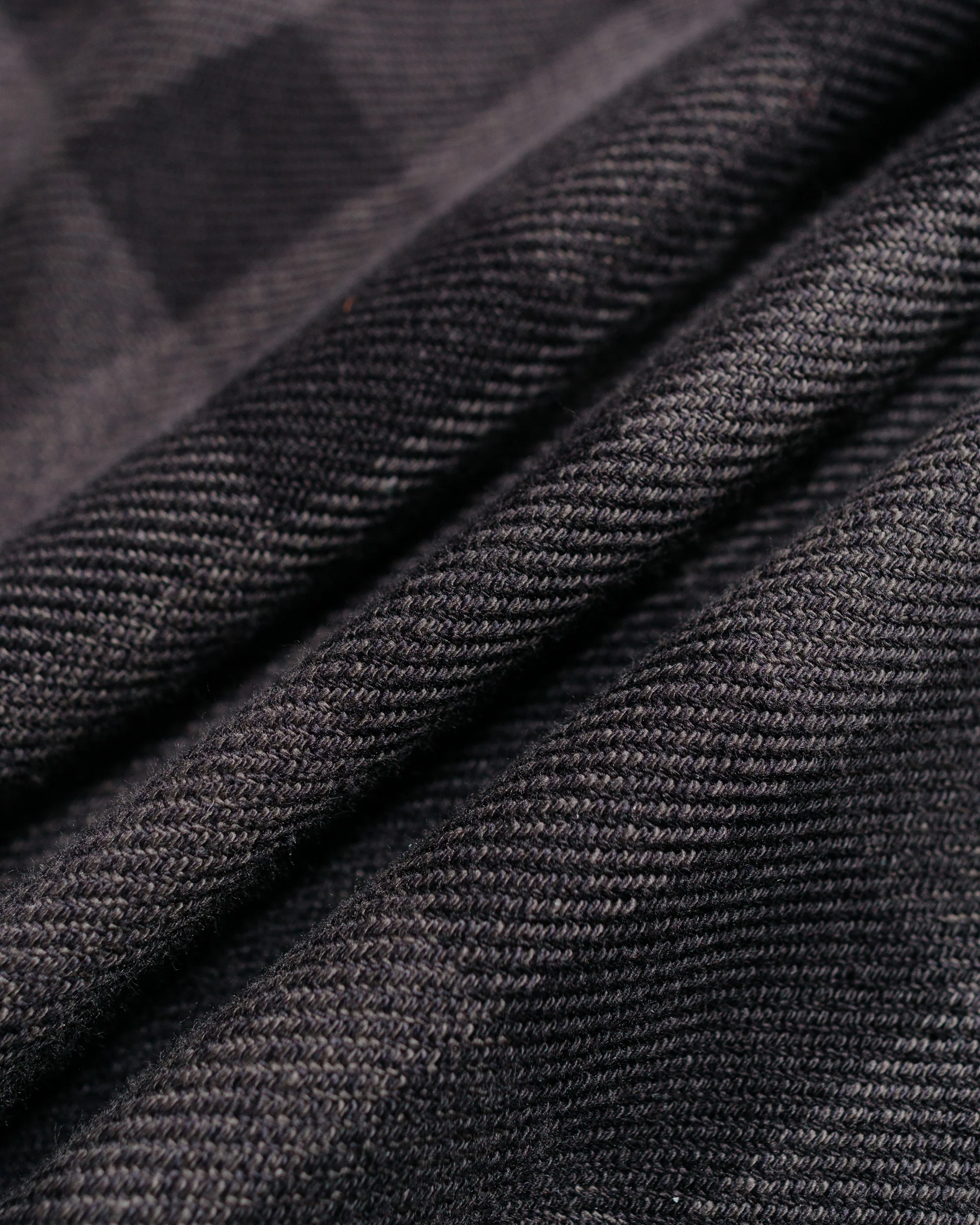 The Real McCoy's MS24102 8HU Twisted-Yarn Buffalo Check Flannel Shirt Black/Charcoal - Image 6