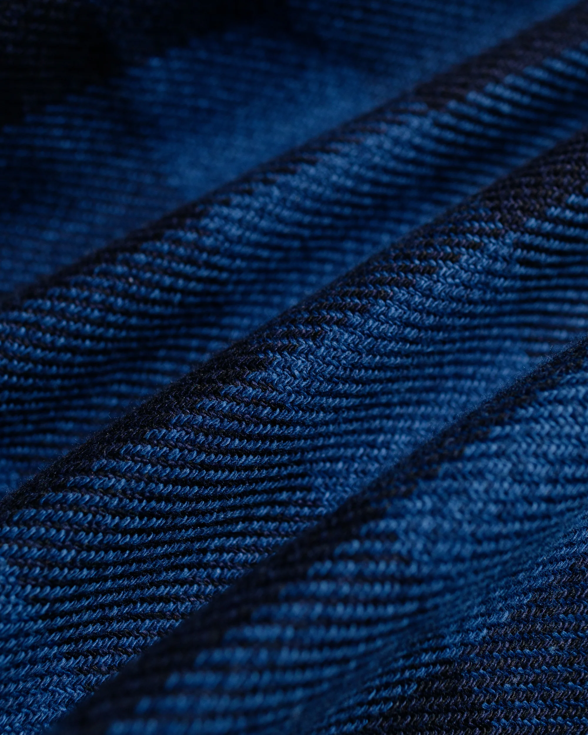 The Real McCoy's MS24102 8HU Twisted-Yarn Buffalo Check Flannel Shirt Blue/Black - Image 6