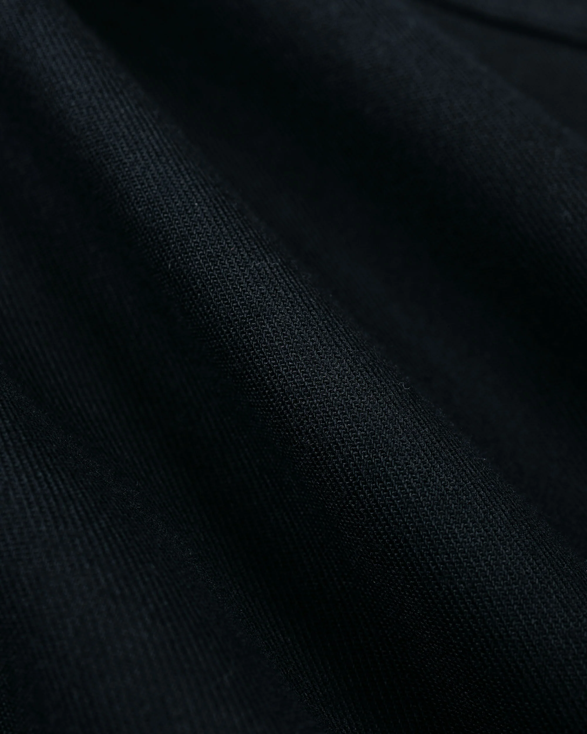 The Real McCoy's MS26008 Open Collar Rayon Shirt Black - Image 5
