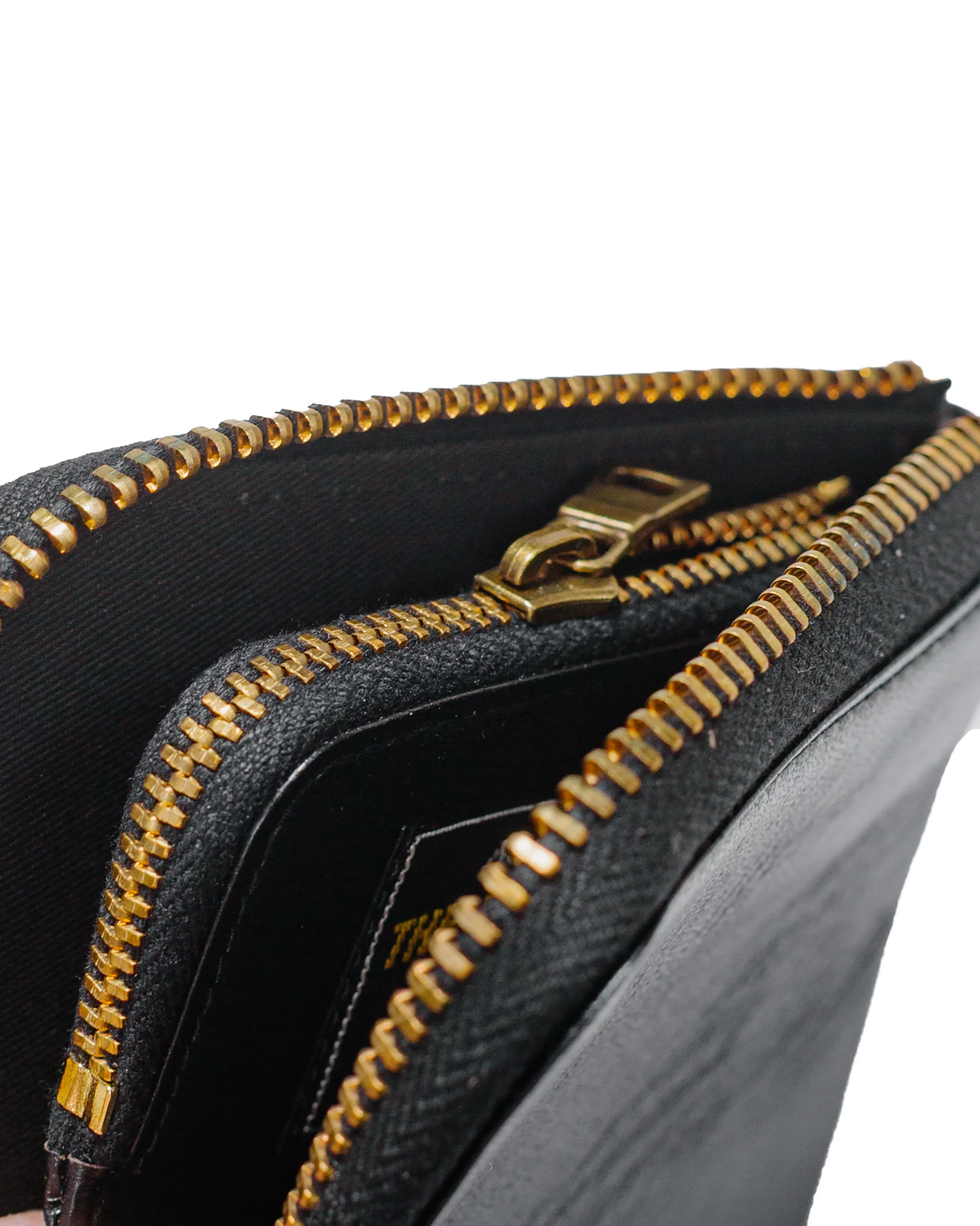The Real McCoy's MW17100 McCoy's Horsehide Wallet Black - Image 2