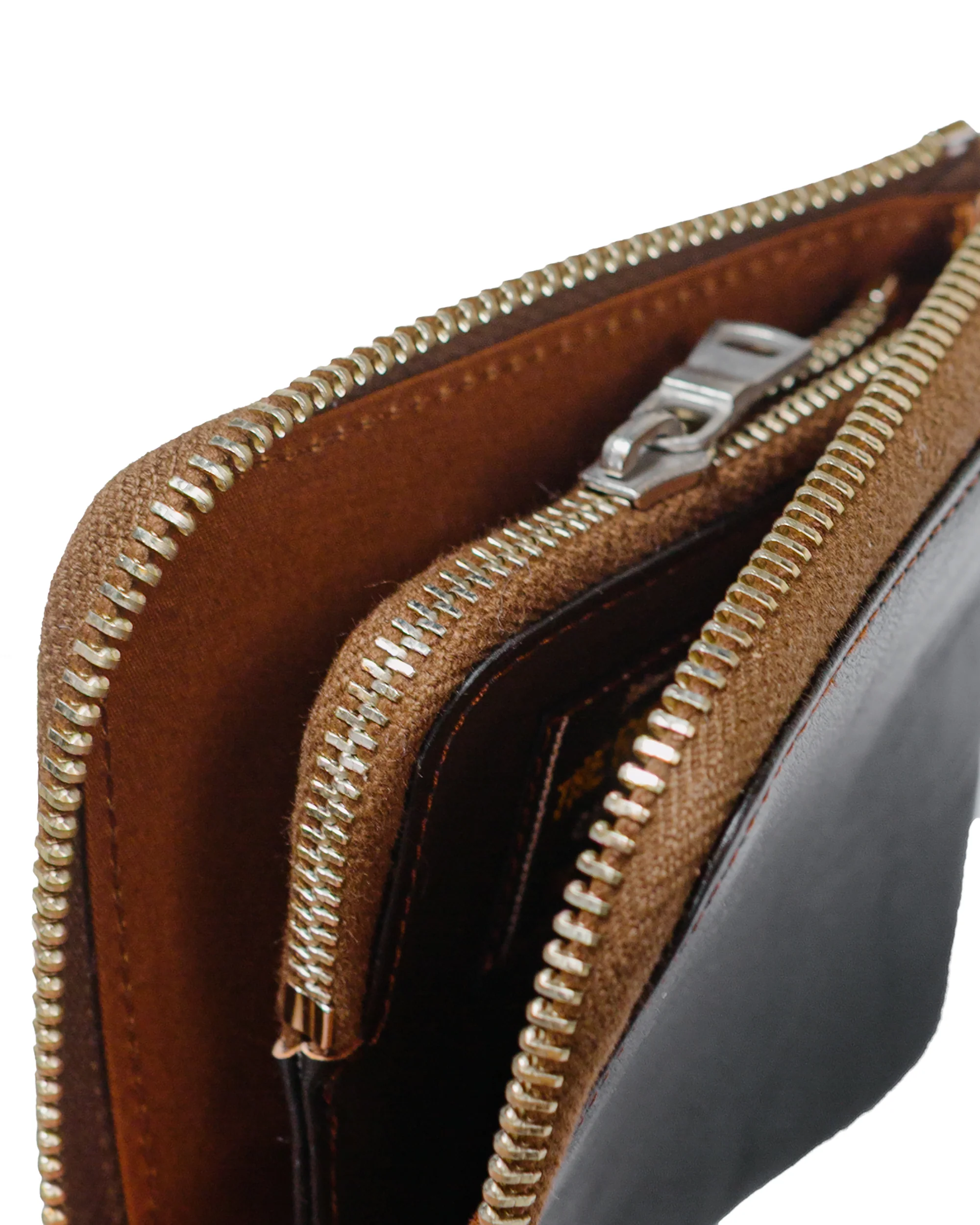 The Real McCoy's MW17100 McCoy's Horsehide Wallet Seal Brown - Image 2