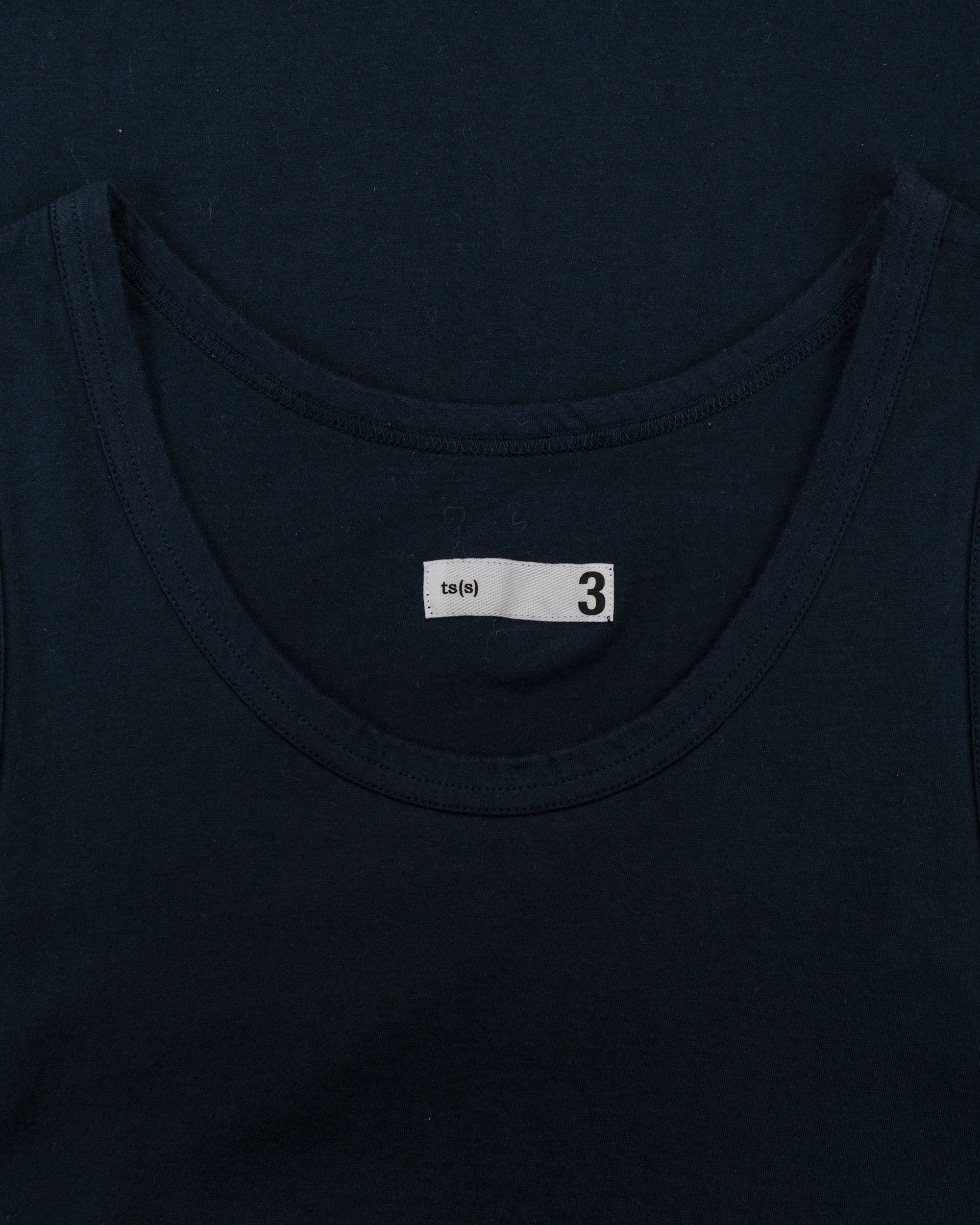 ts(s) Tank Top High Gauge Cotton Jersey Navy - Image 4