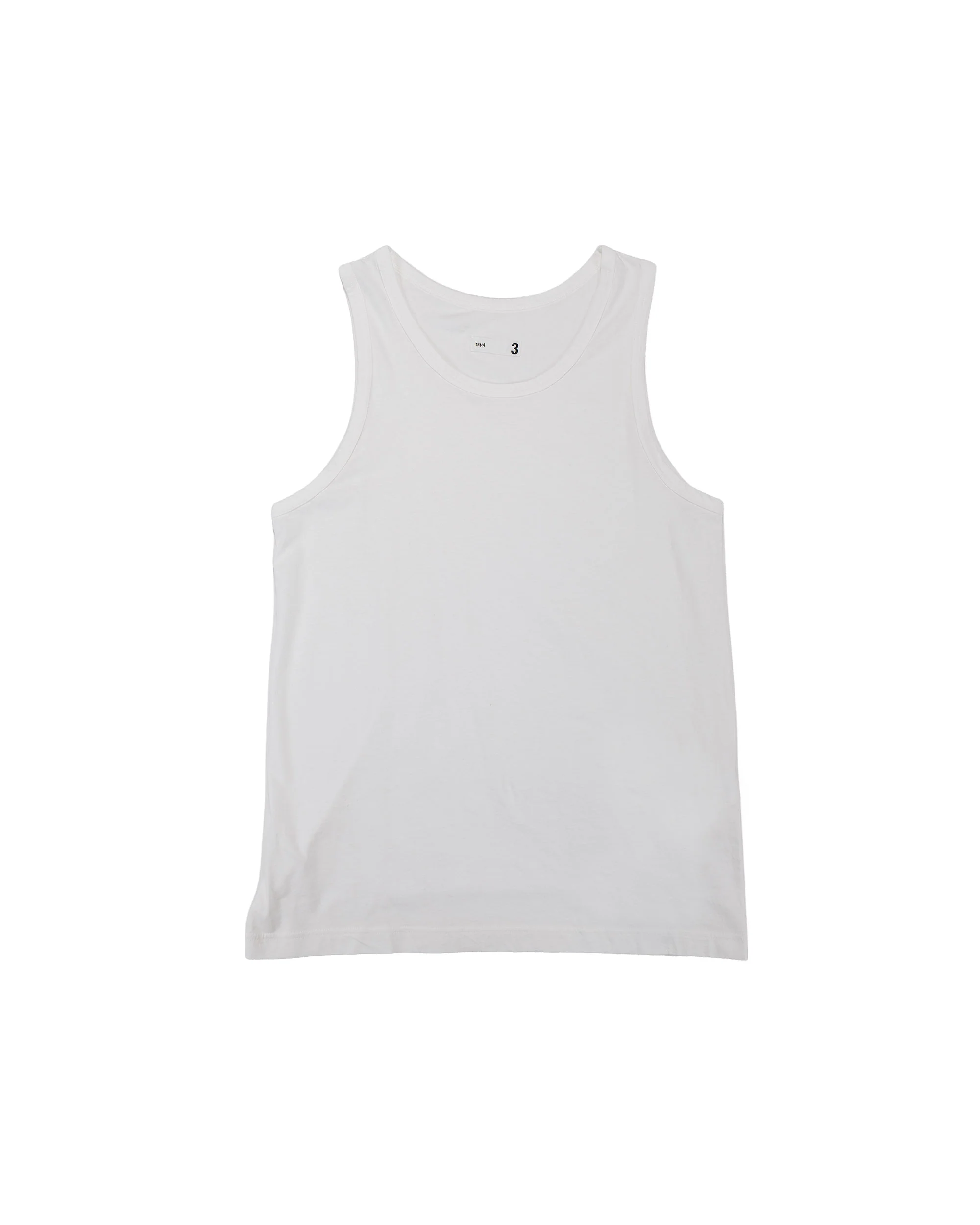 ts(s) Tank Top High Gauge Cotton Jersey Off White
