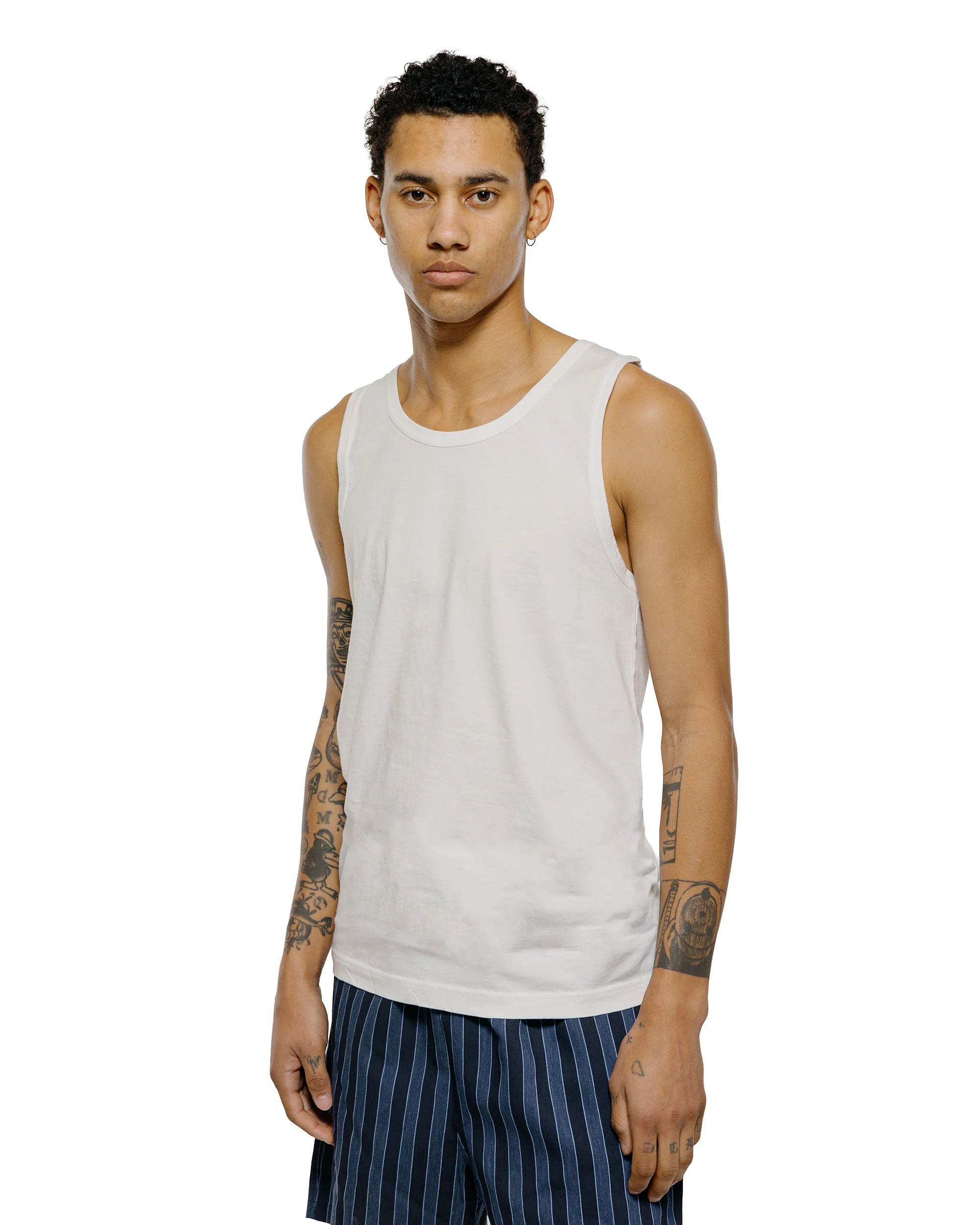 ts(s) Tank Top High Gauge Cotton Jersey Off White - Image 2