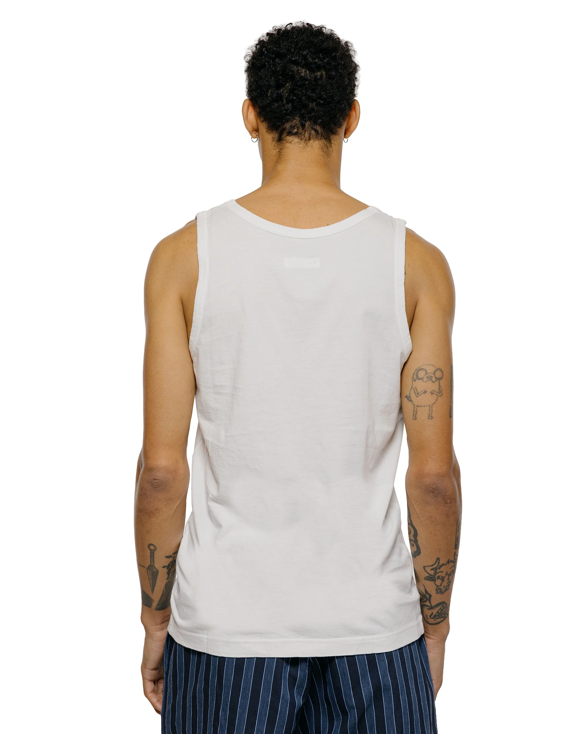 ts(s) Tank Top High Gauge Cotton Jersey Off White - Image 3