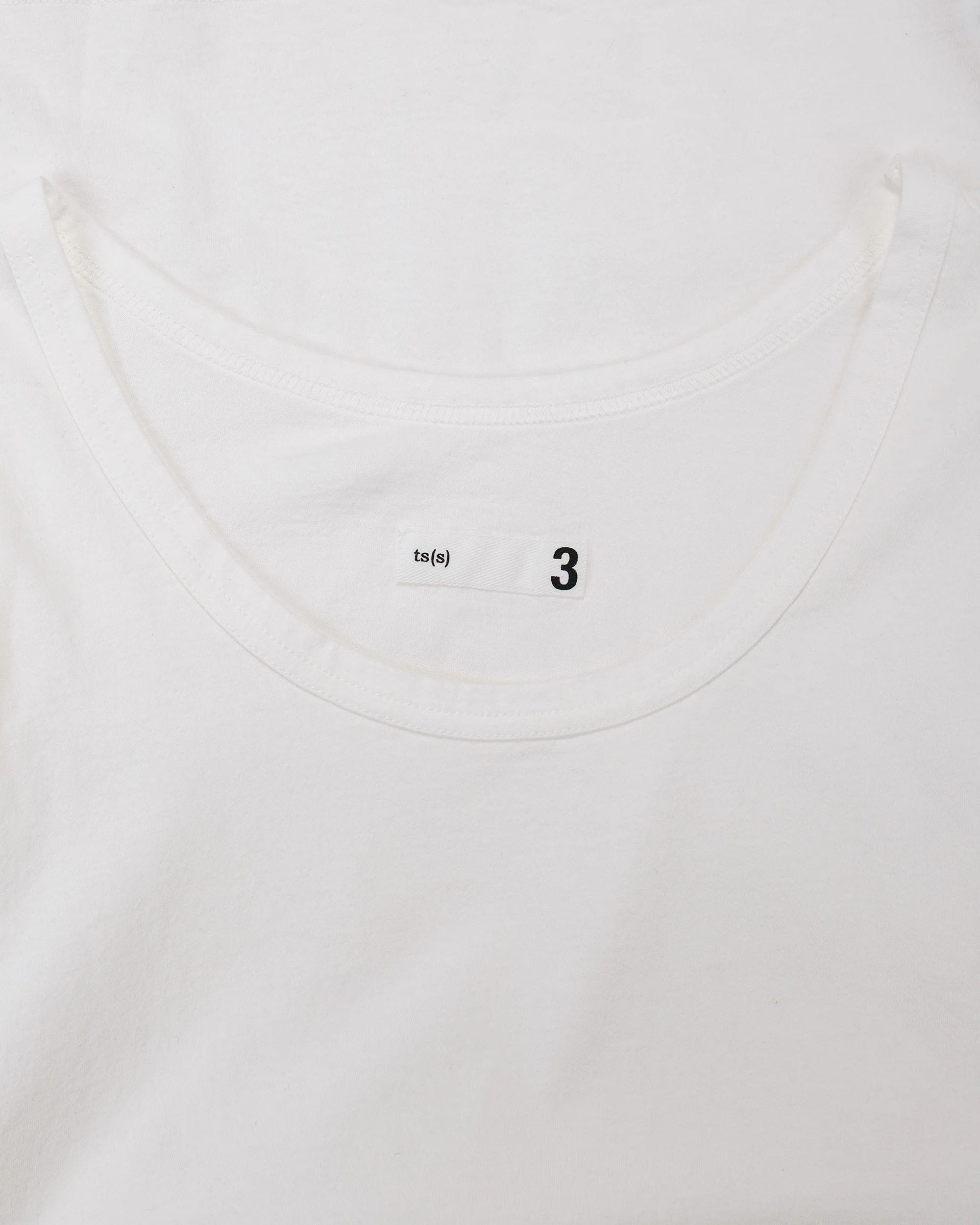 ts(s) Tank Top High Gauge Cotton Jersey Off White - Image 4