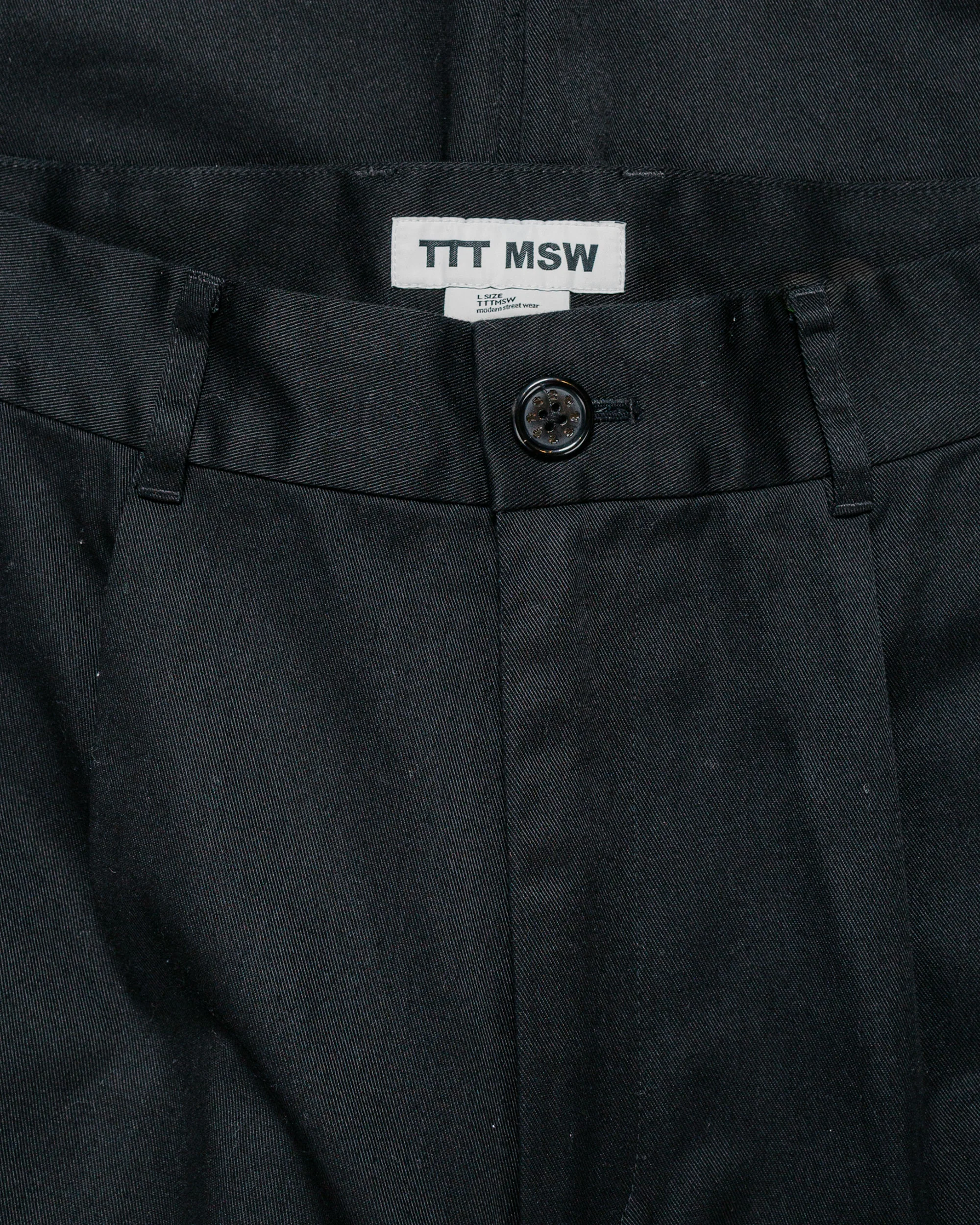 TTT MSW Chino Slacks Black - Image 5