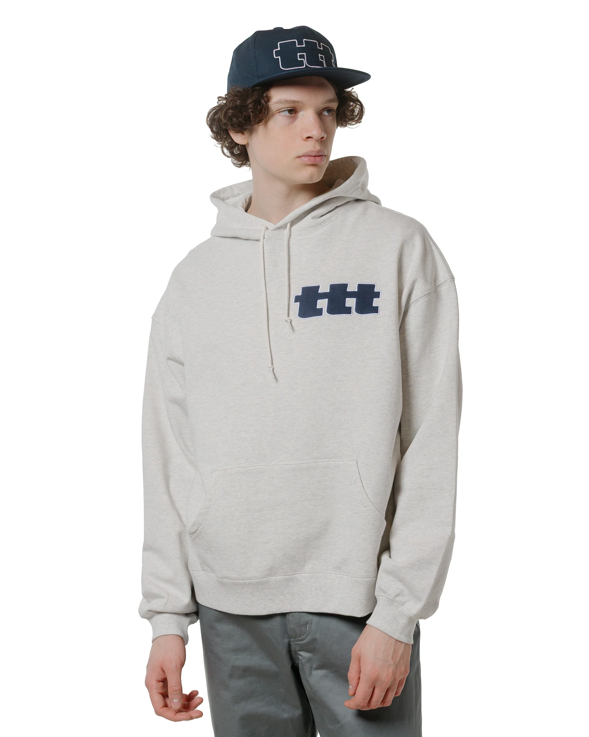 TTT MSW Logo Hoodie Ash - Image 2