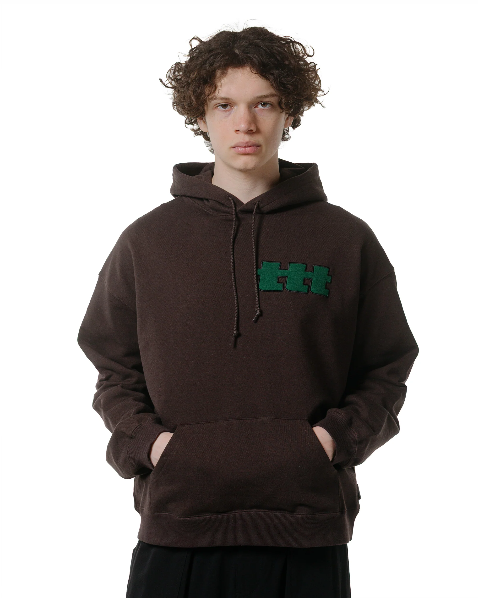 TTT MSW Logo Hoodie Brown - Image 2