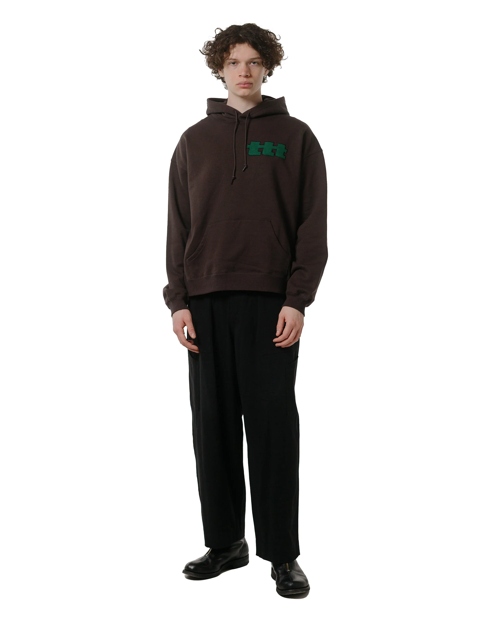 TTT MSW Logo Hoodie Brown - Image 4