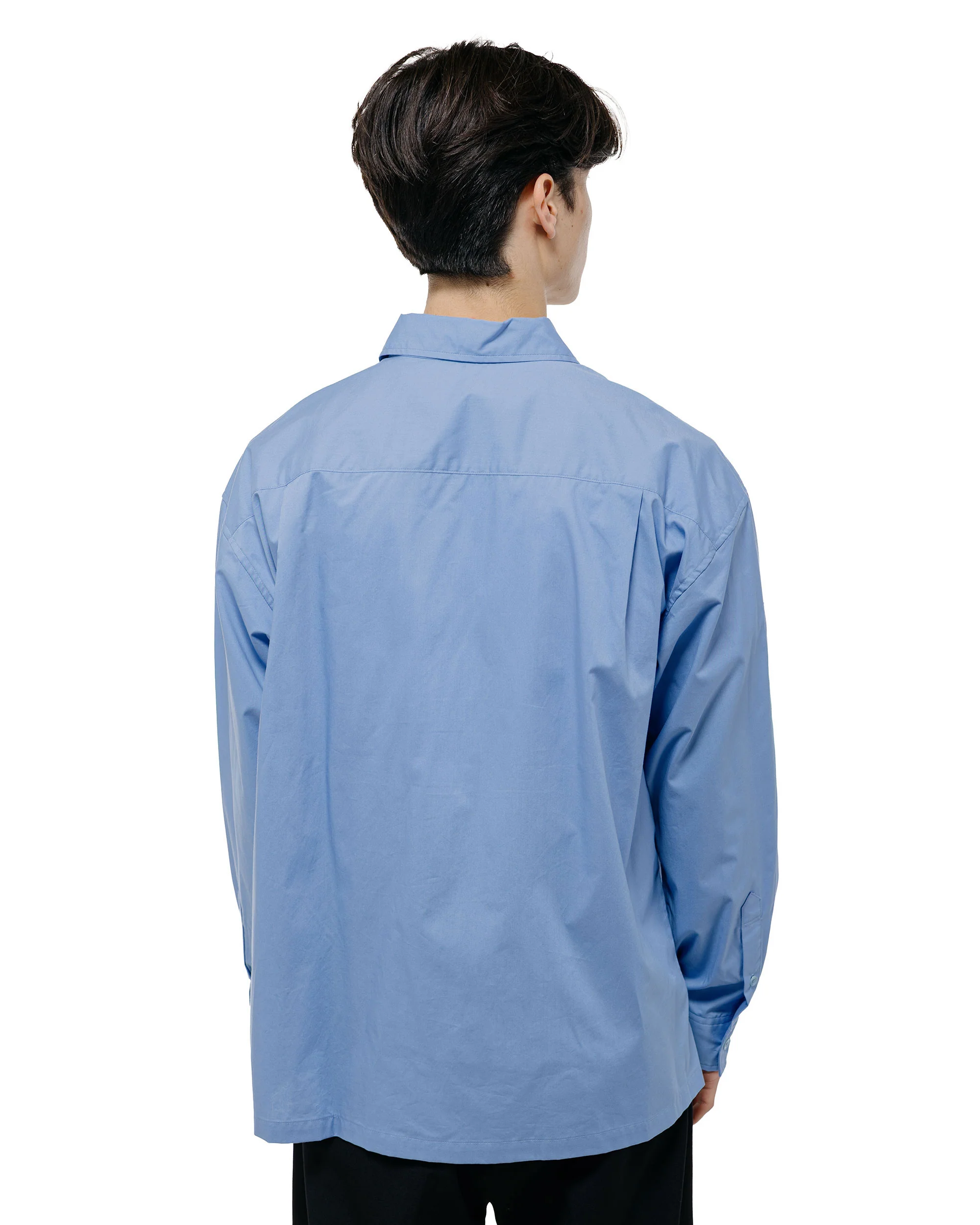 TTT MSW Regular Collar Shirt Blue - Image 4