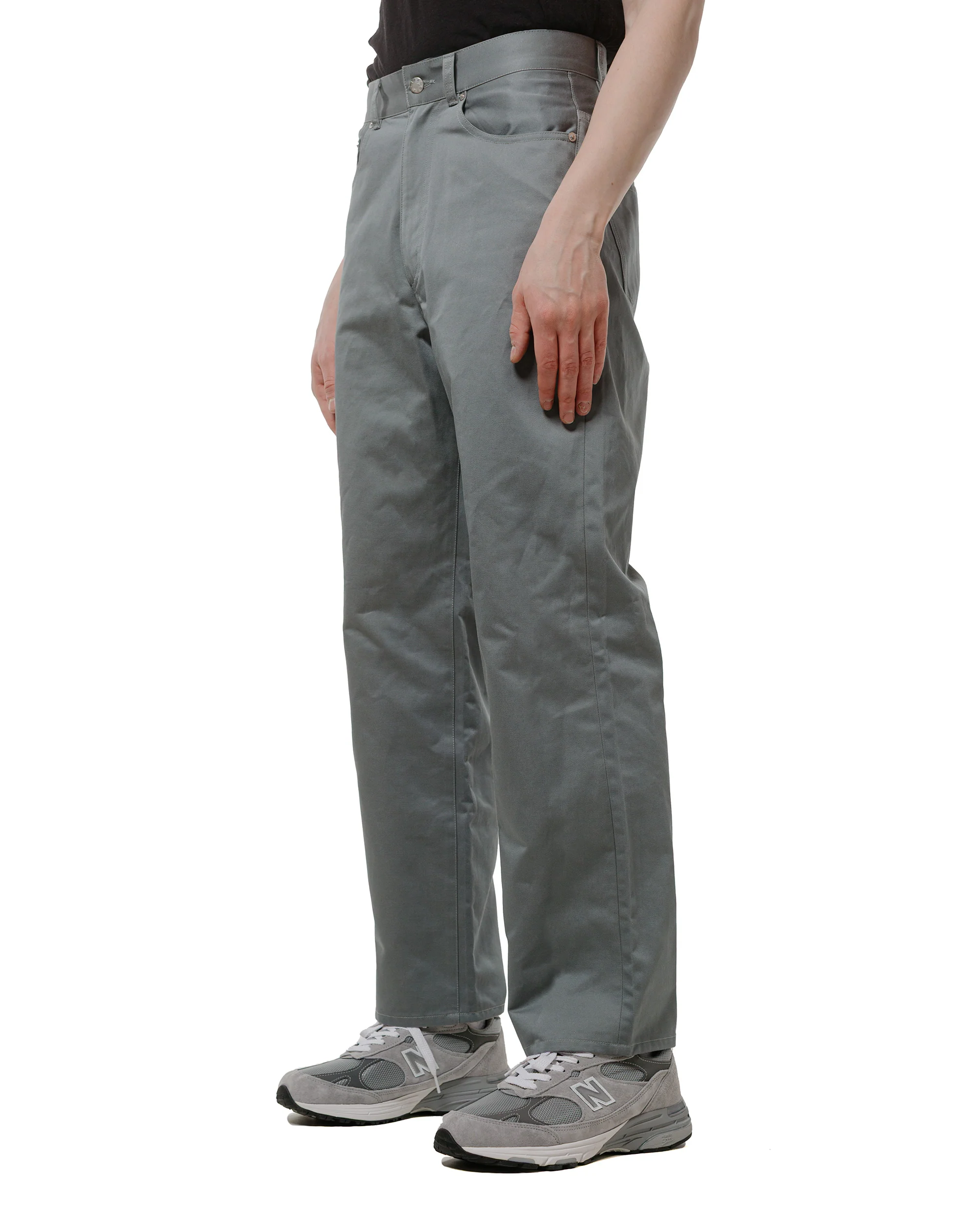 TTT MSW Work Straight Pants Grey - Image 2