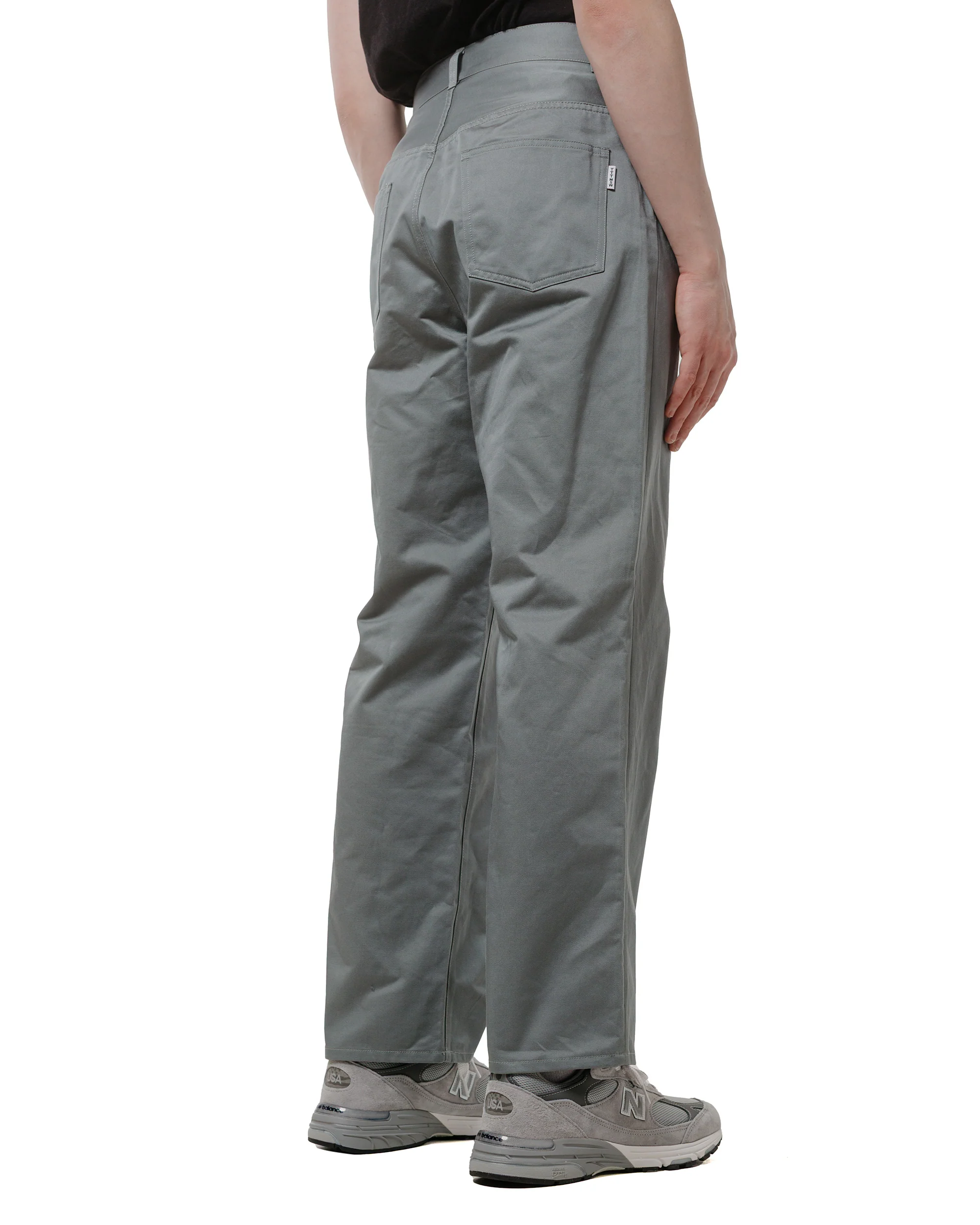 TTT MSW Work Straight Pants Grey - Image 3