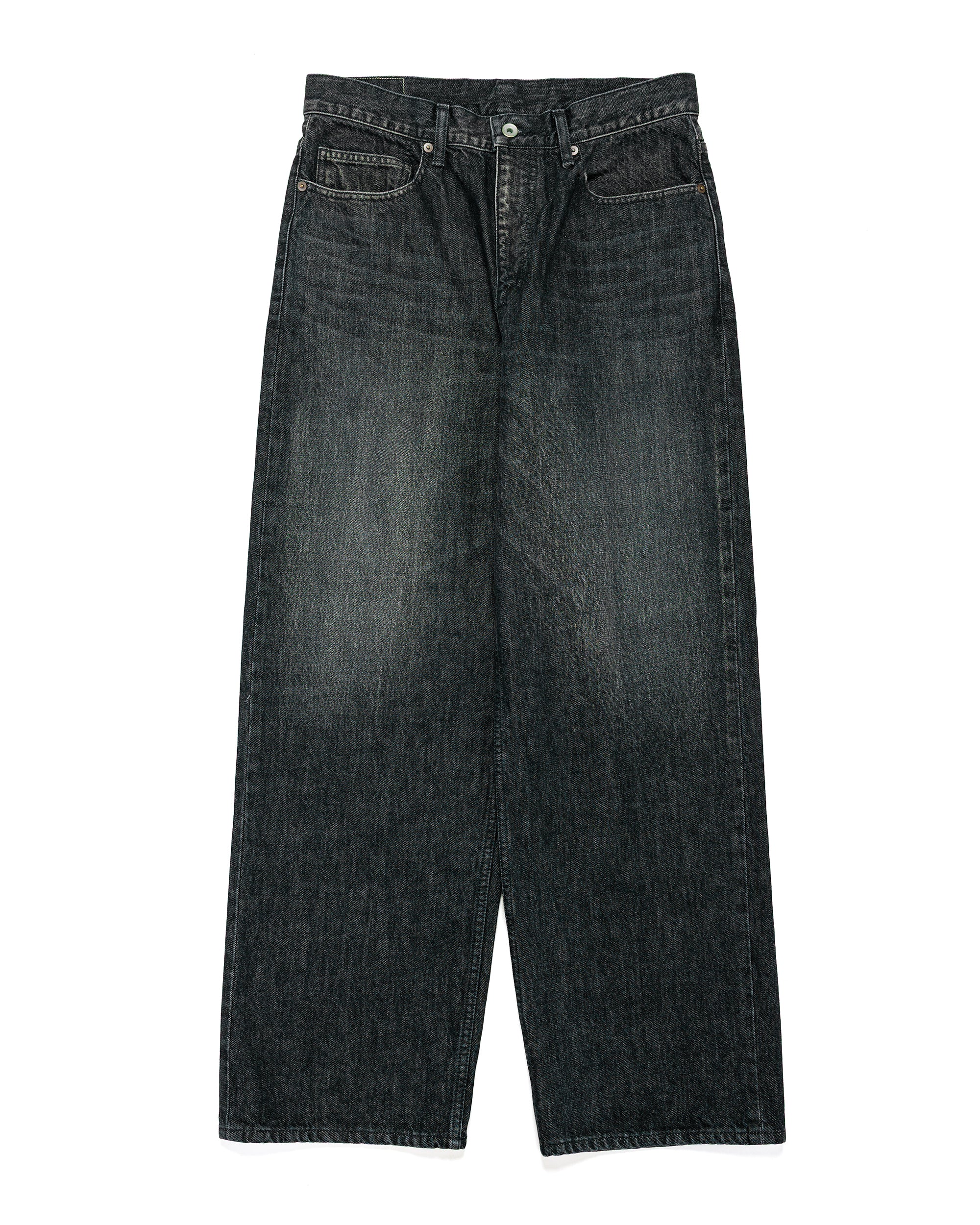 Universal Products 5Pocket Buggie Denim Pants Wash Black
