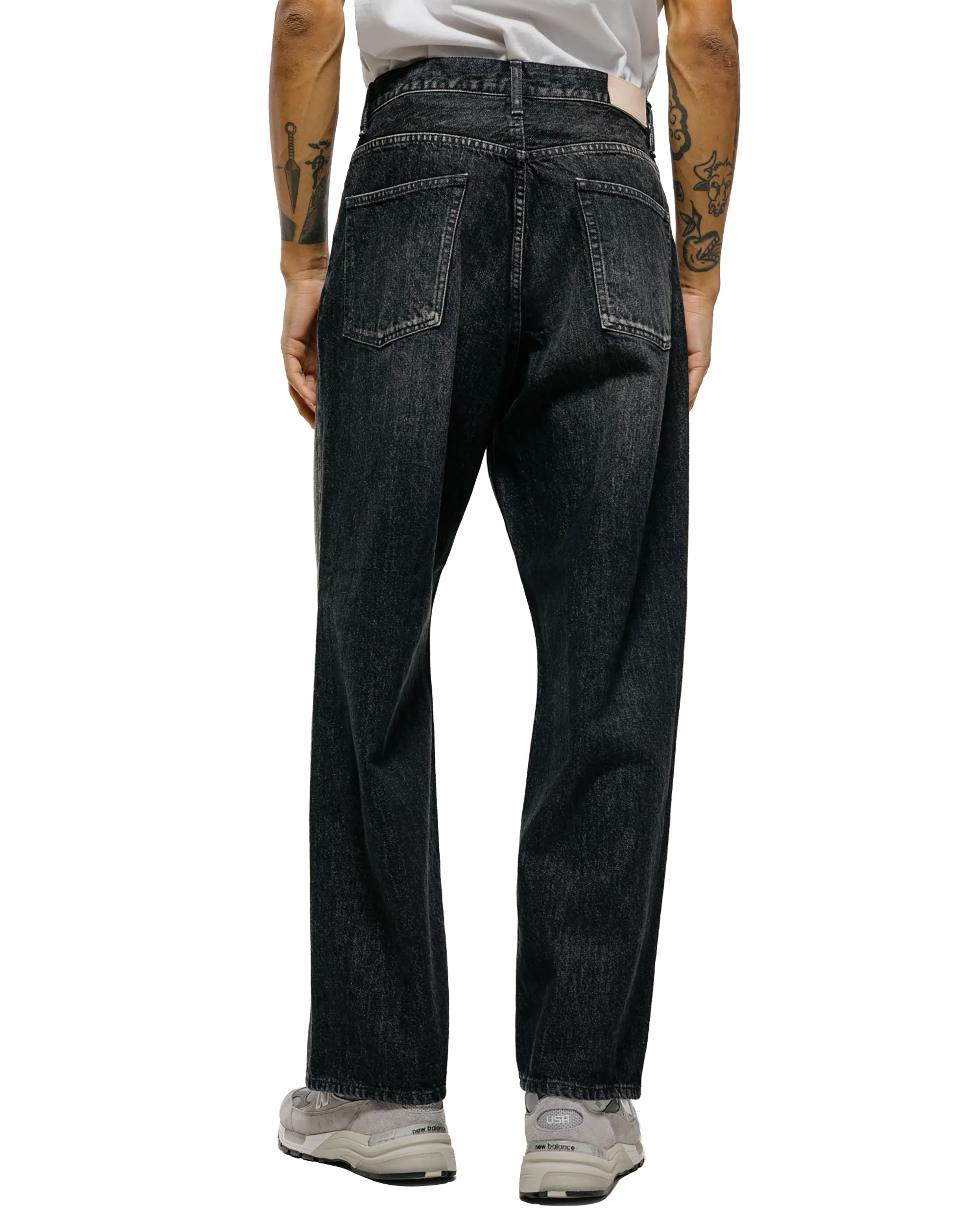 Universal Products 5Pocket Buggie Denim Pants Wash Black - Image 3