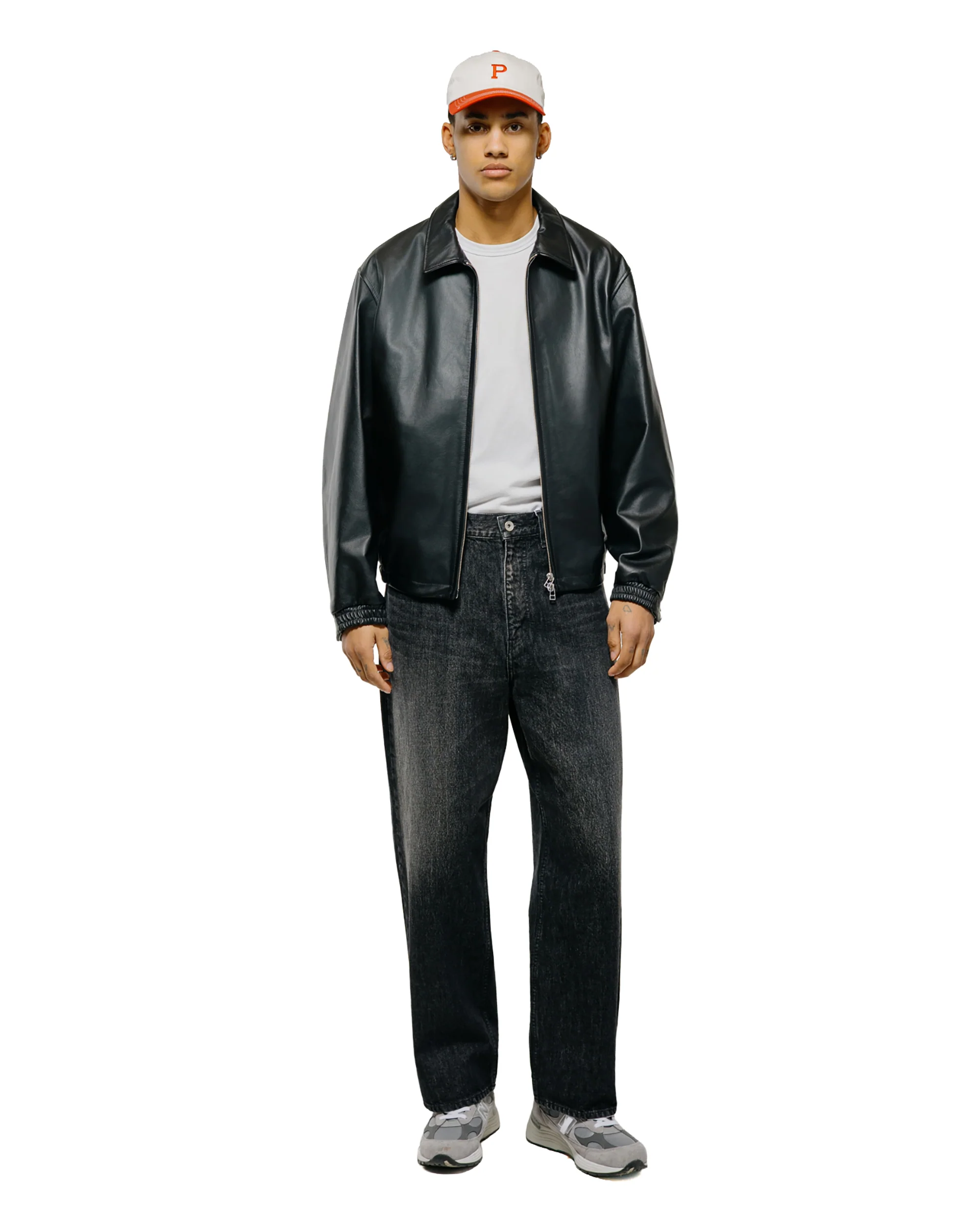 Universal Products 5Pocket Buggie Denim Pants Wash Black - Image 4
