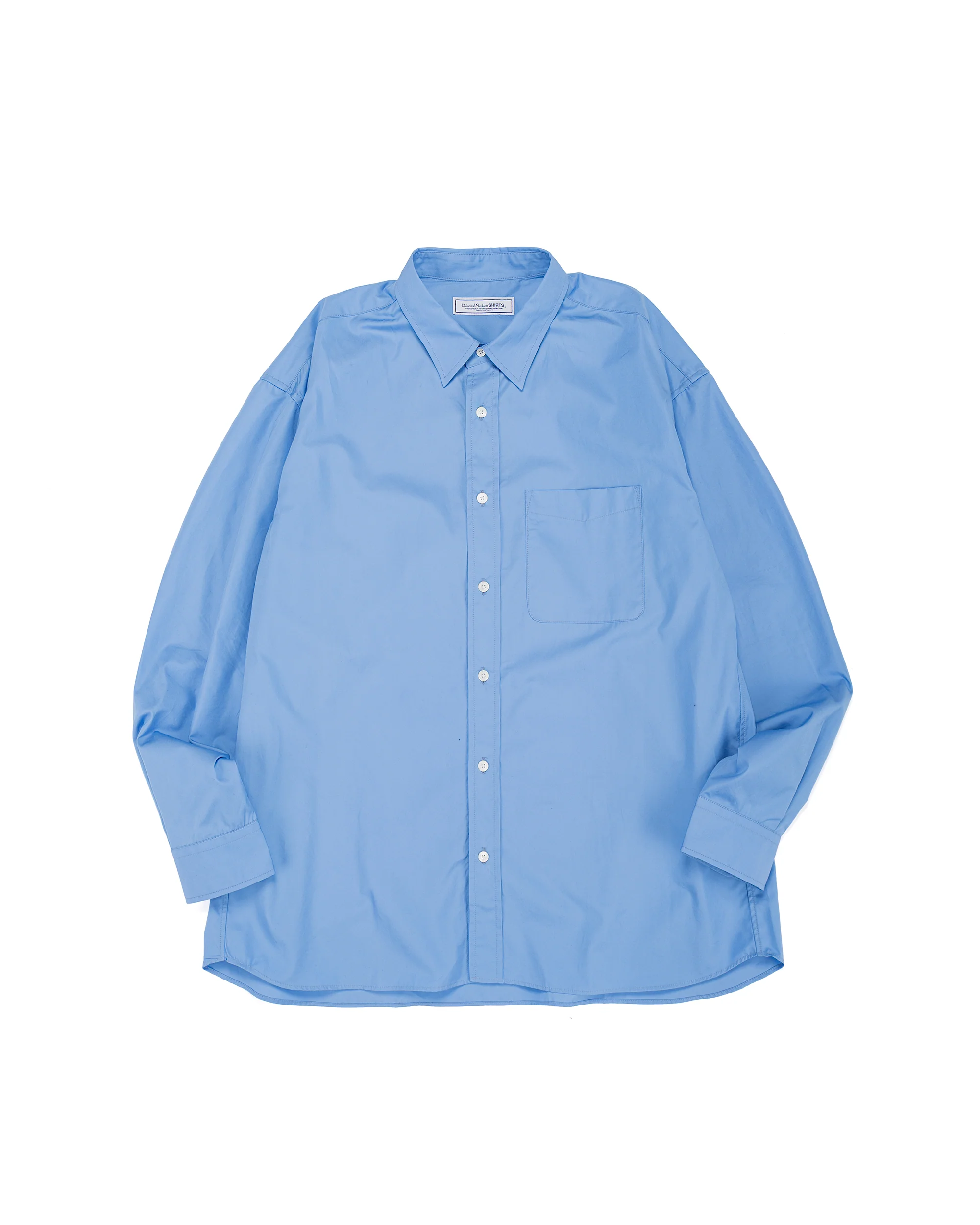 Universal Products L/S Regular Shirts Sax