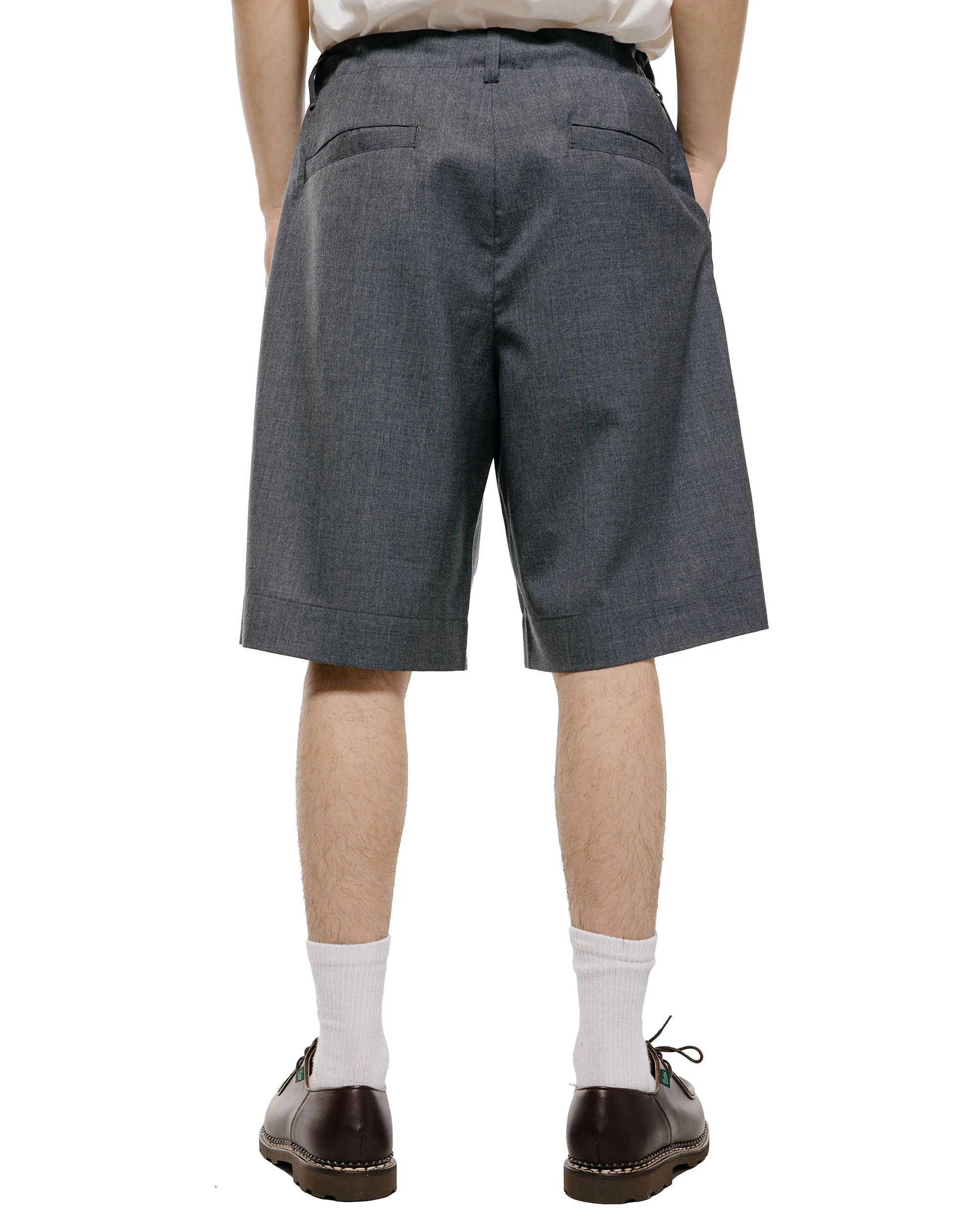 Universal Products Wool Shorts Gray - Image 3