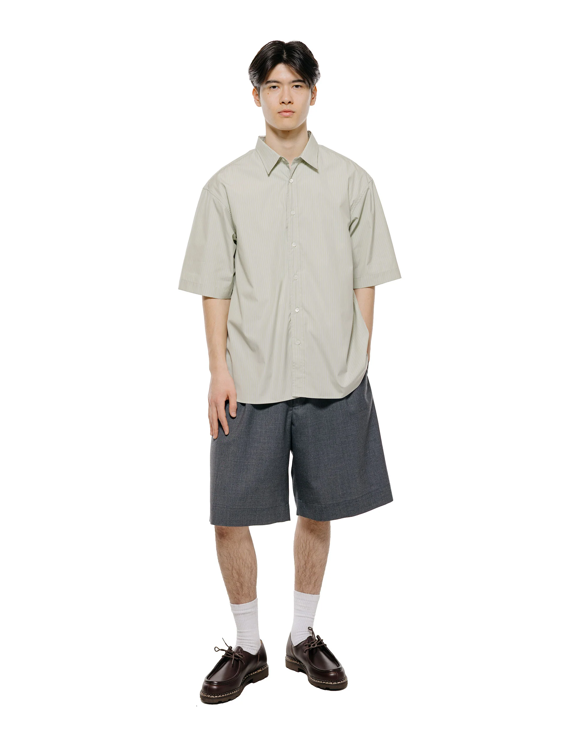 Universal Products Wool Shorts Gray - Image 4