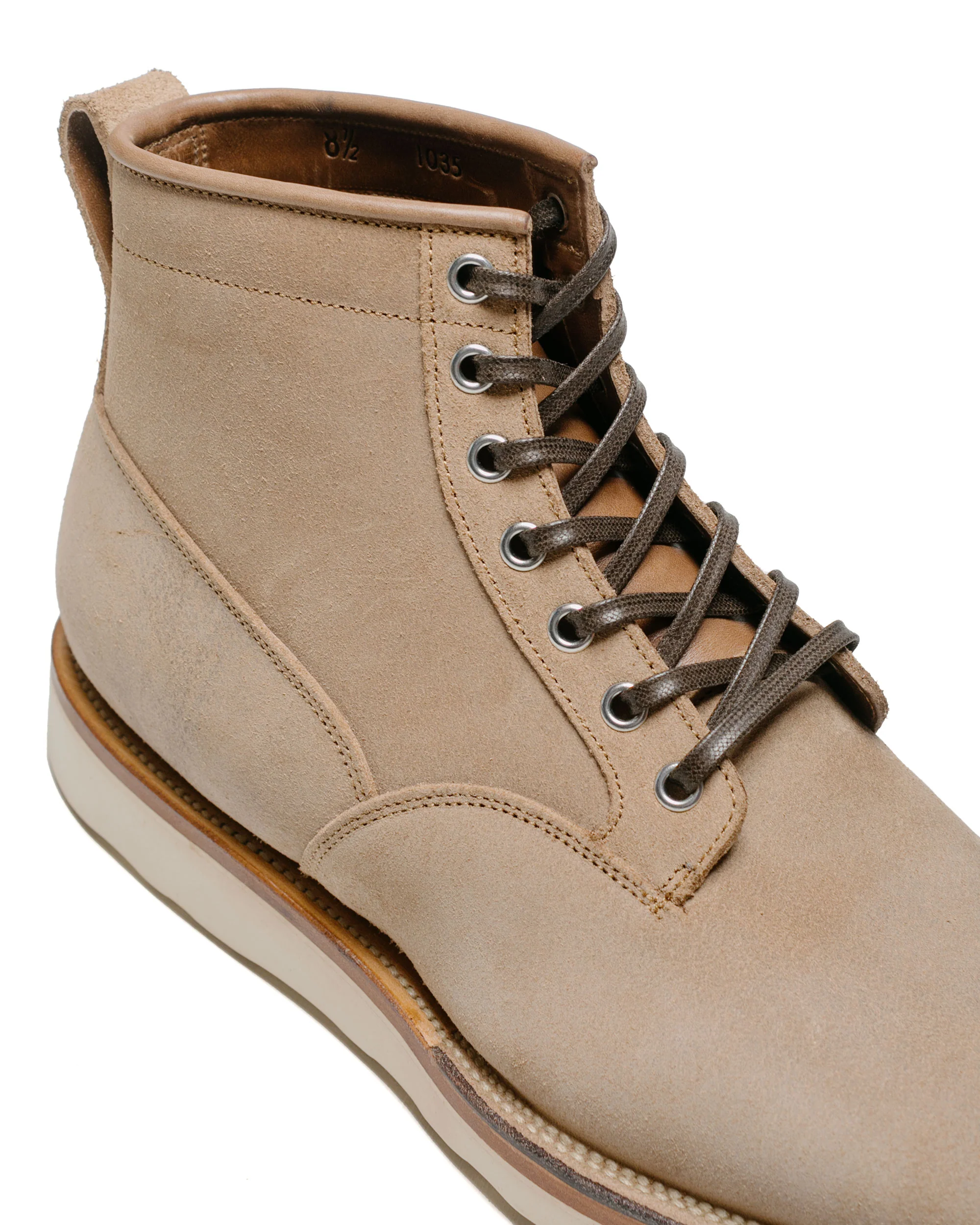 Viberg 1035 Scout Boot Natural Chromexcel Roughout - Image 3