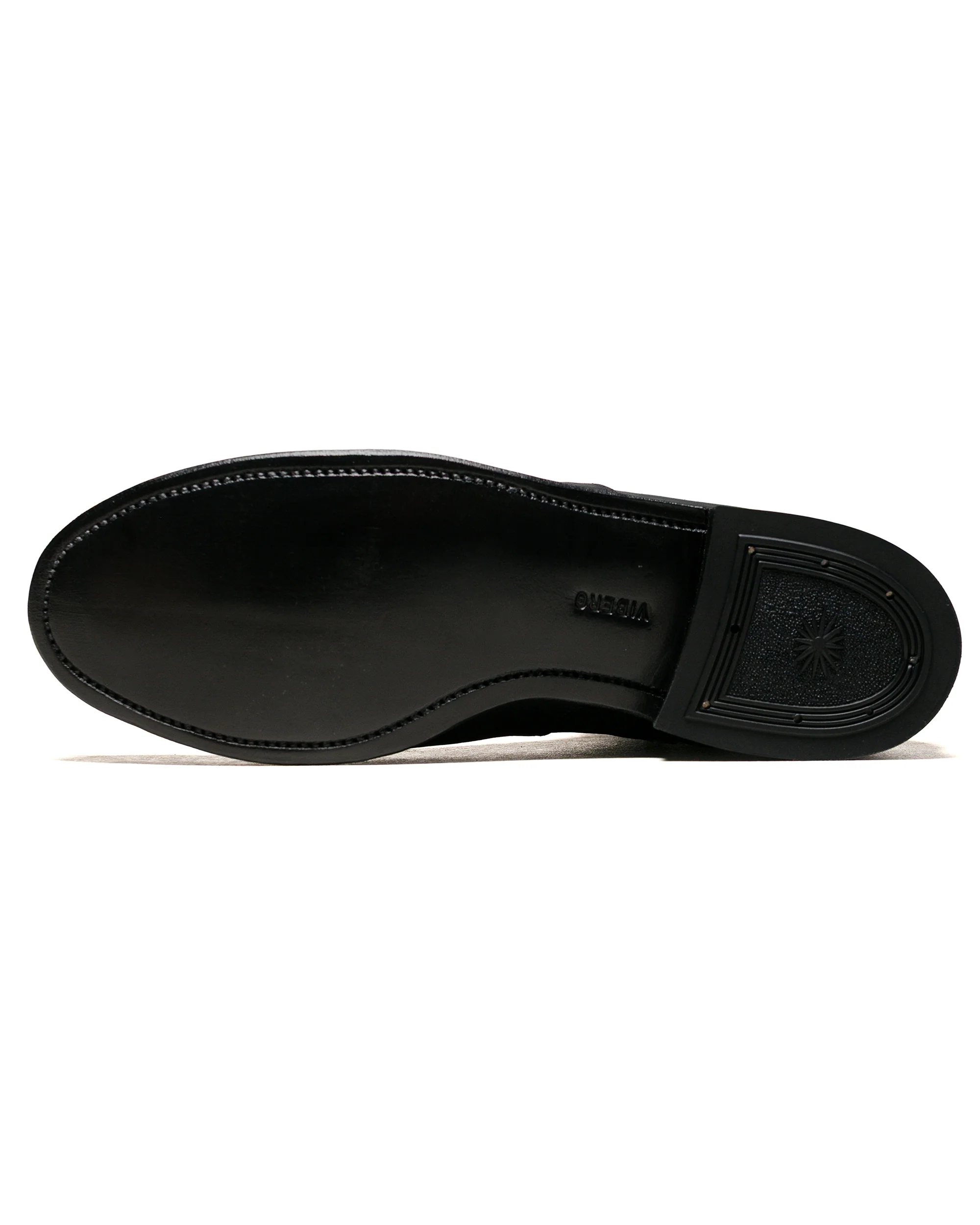 Viberg 2030CH Side Zip Boot Nero Washed Kangaroo - Image 5